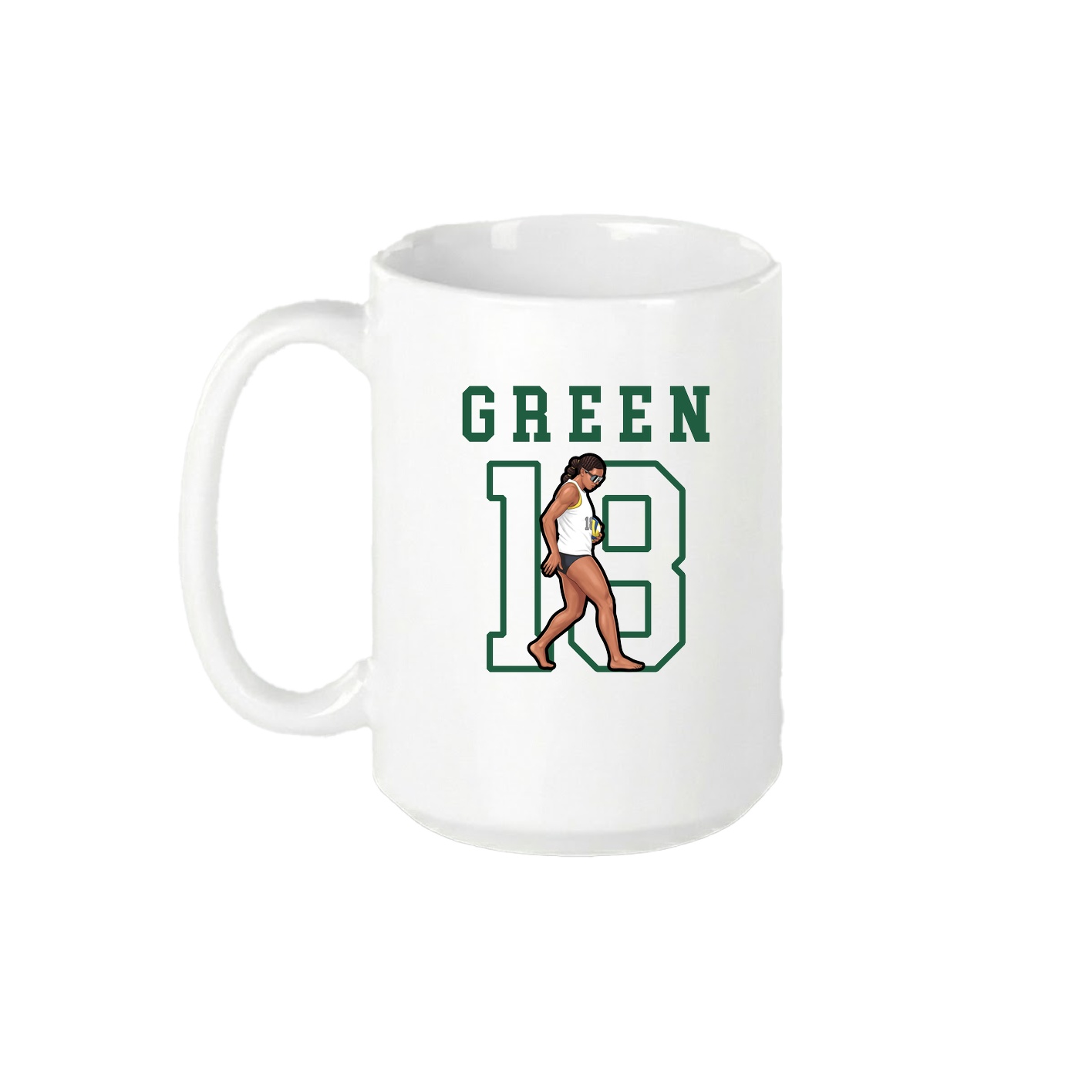 15oz Coffee Mug — Shirsey in White