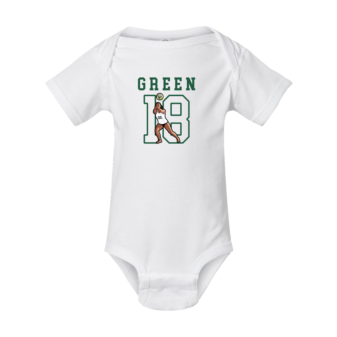Baby Onesie — Shirsey in White