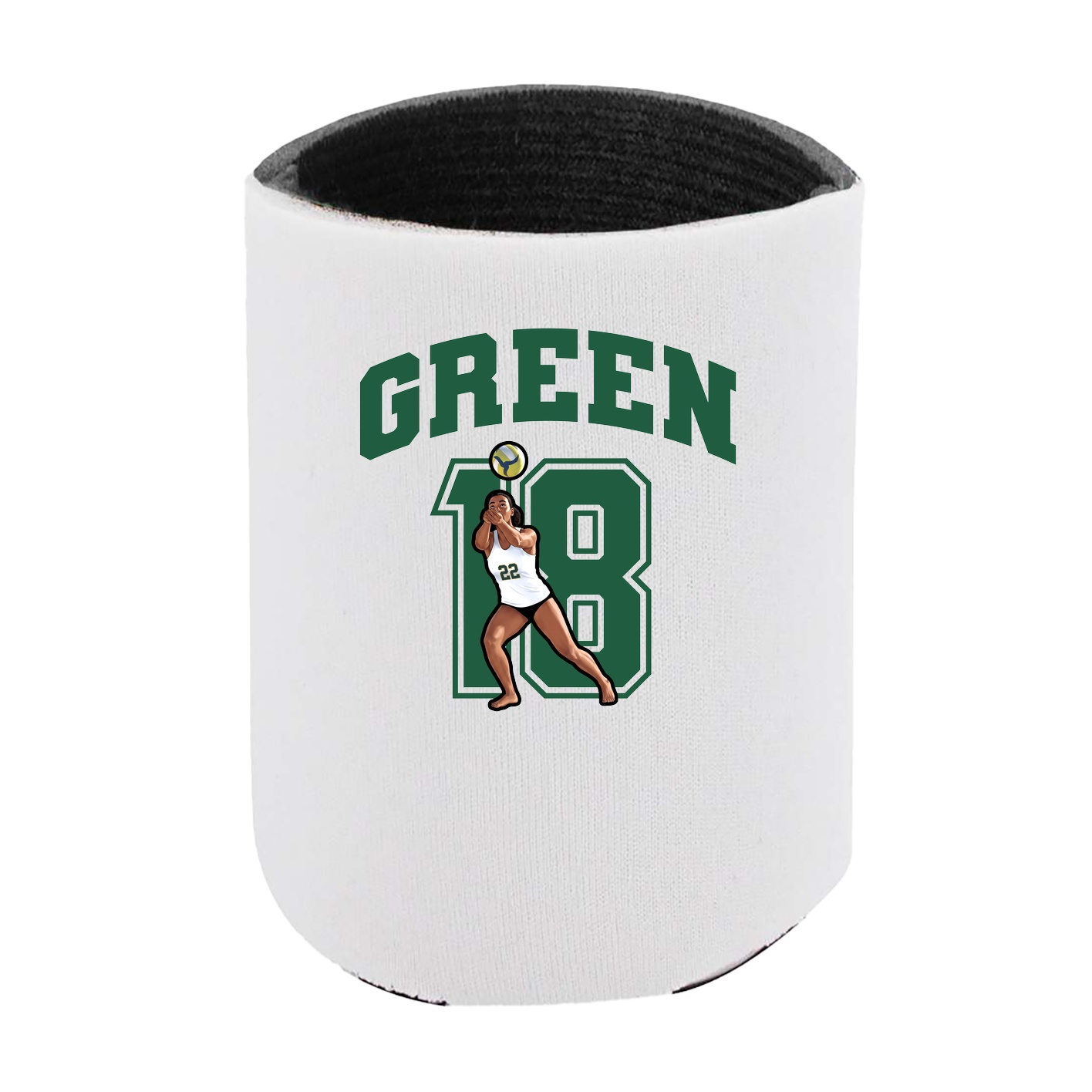 Can Holder — Number in White