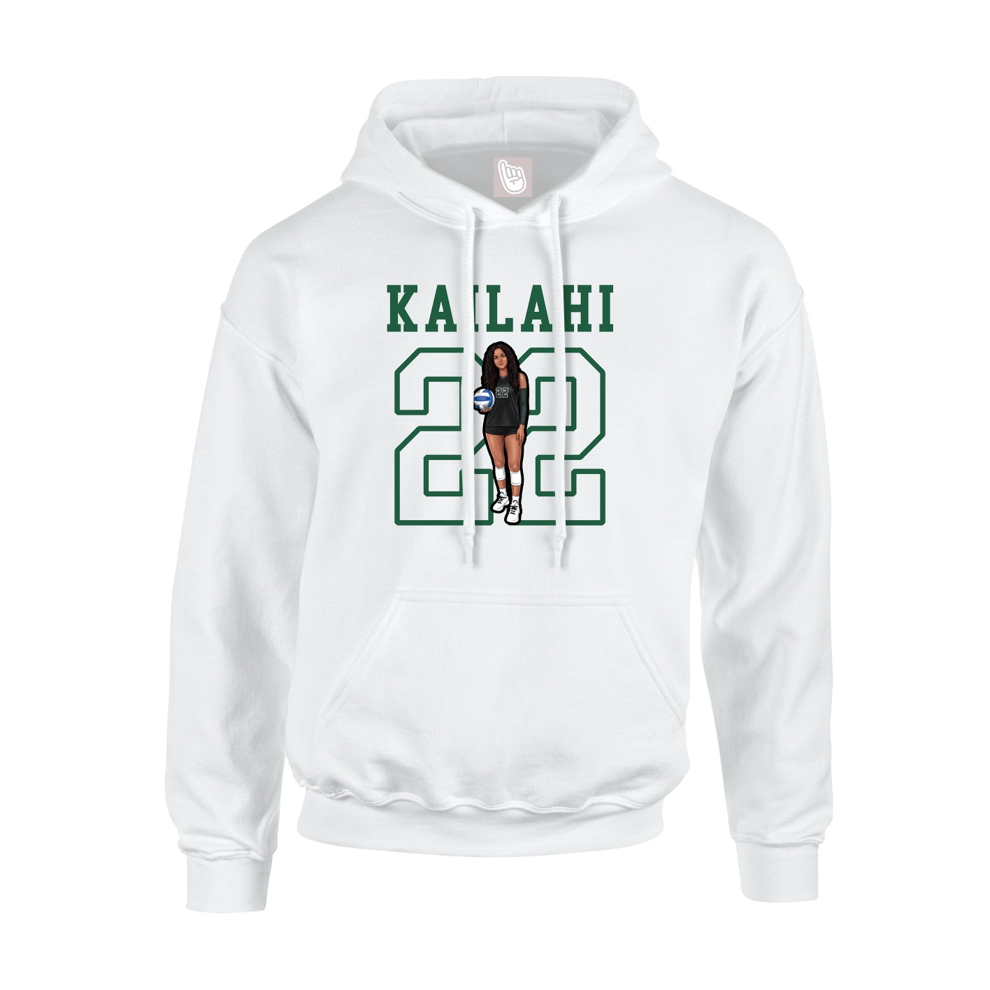 Youth Hoodie — Shirsey in White
