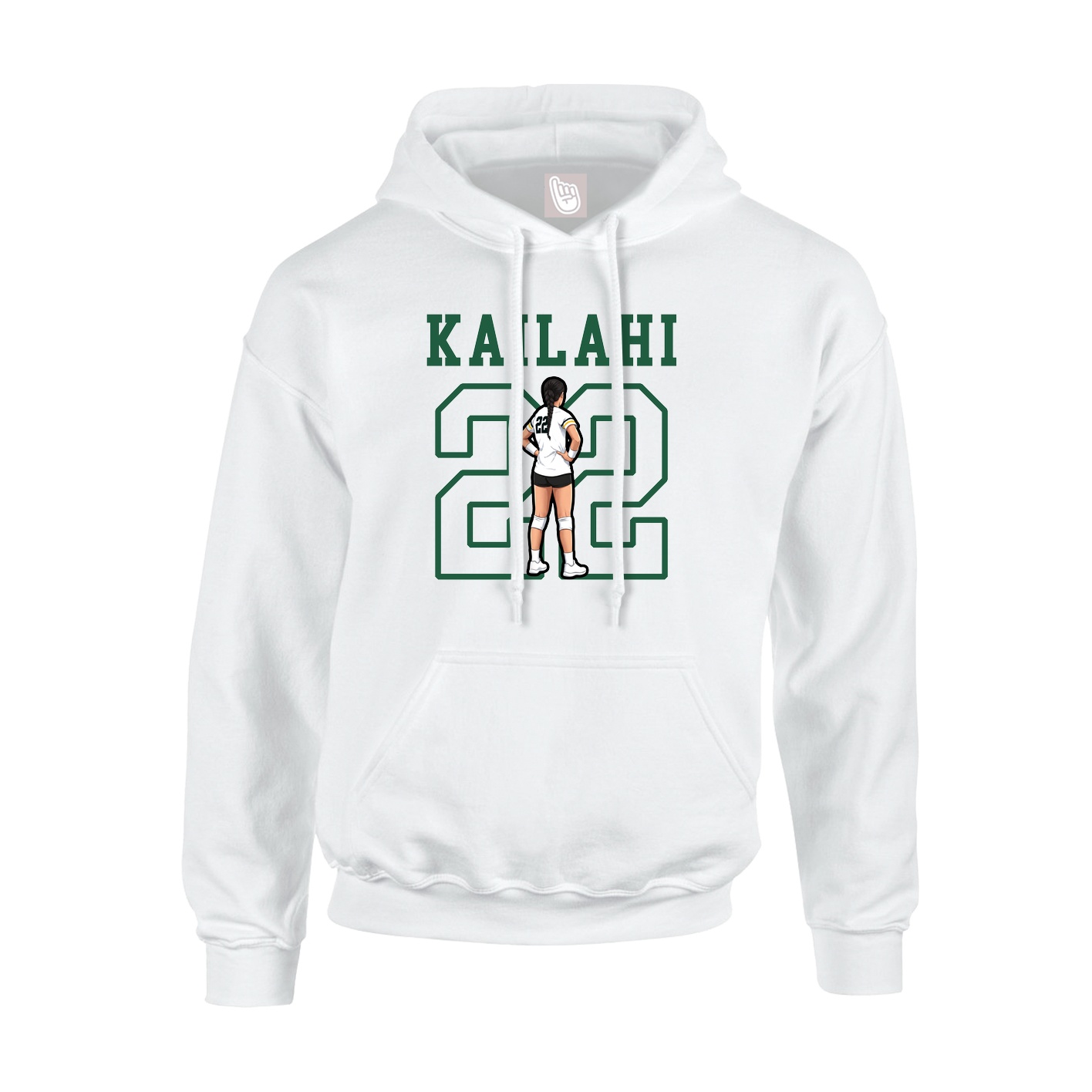 Youth Hoodie — Shirsey in White