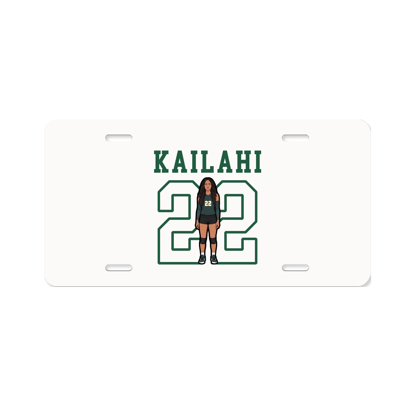 License Plate — Shirsey in Classic