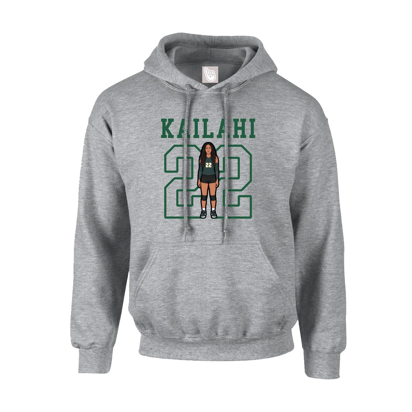 Hoodie — Shirsey in Grey