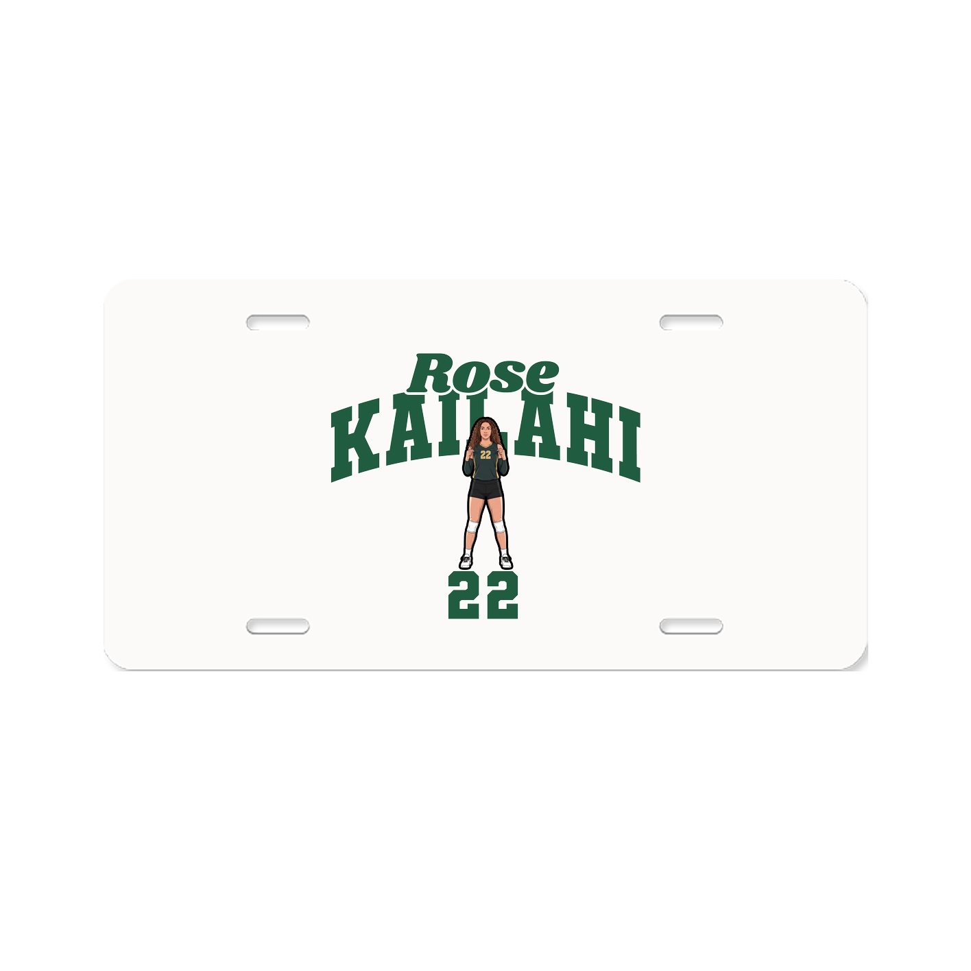 License Plate — Signature Arch in Classic