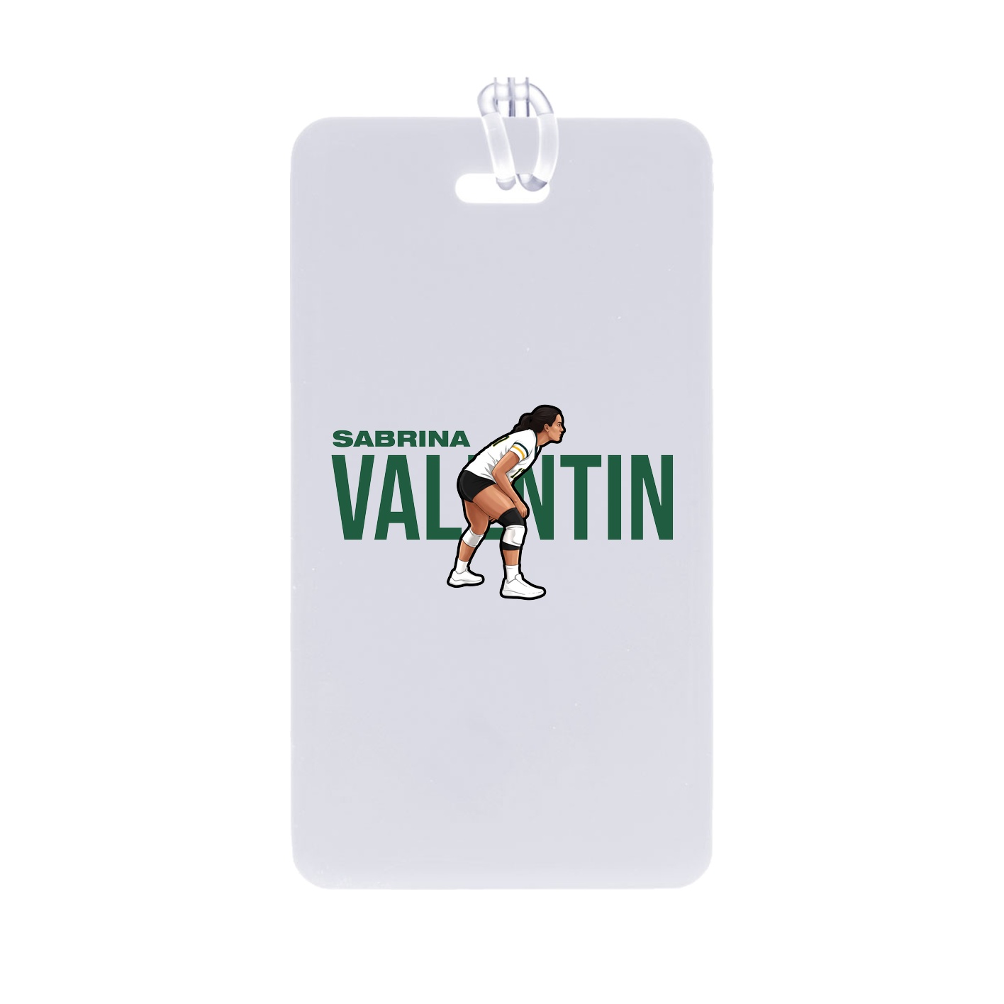 Bag Tag — Player Name in Classic