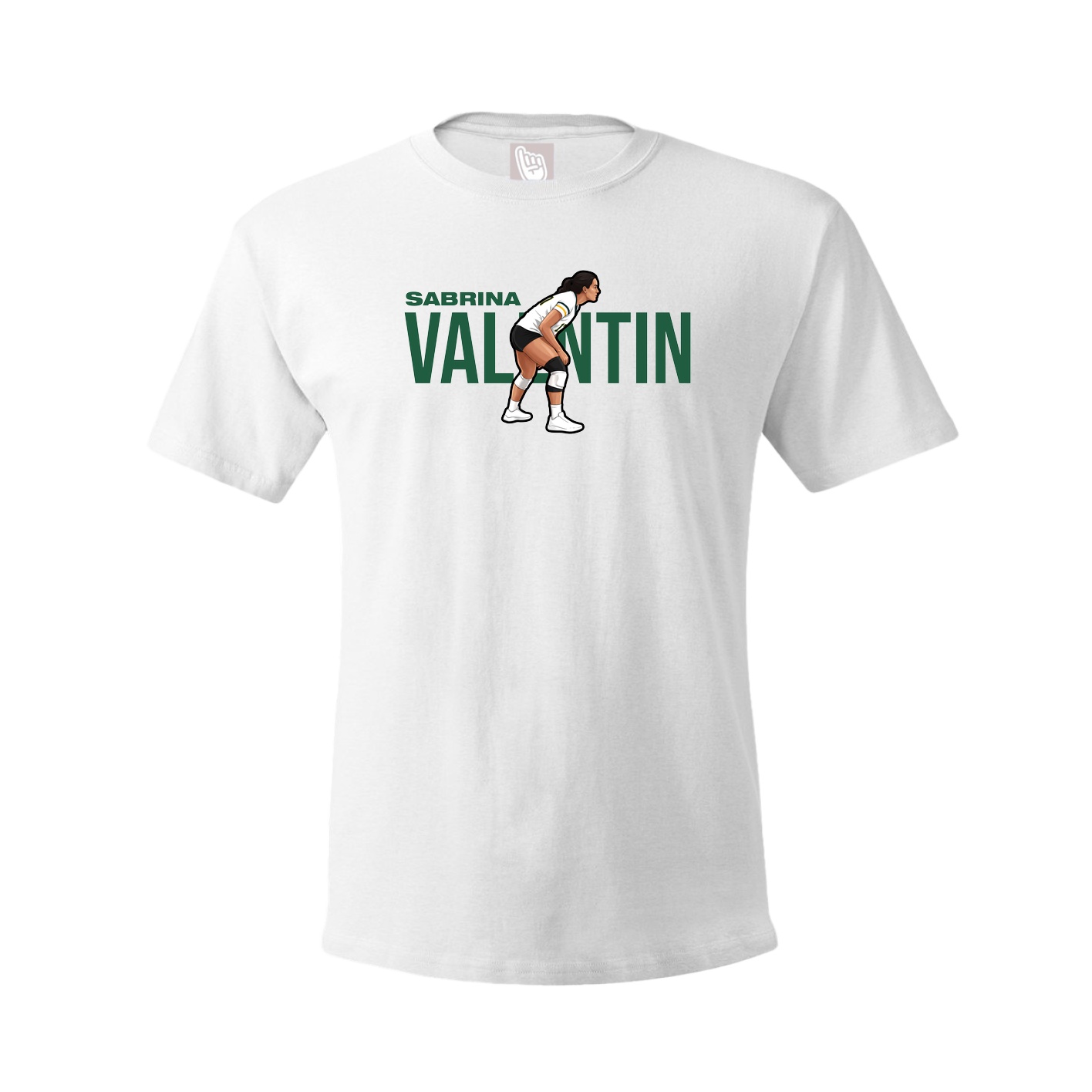 Youth Tee — Player Name in White