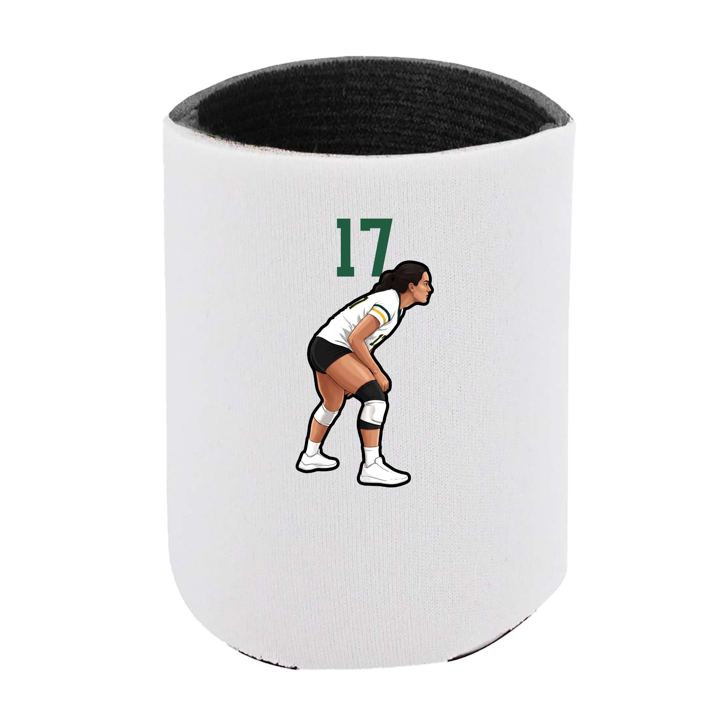 Can Holder — Number Top in White