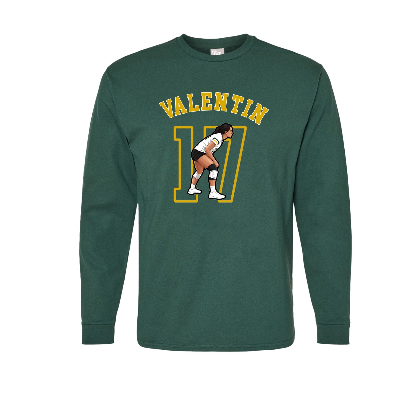 Long Sleeve Tee — Shirsey Arch in Green