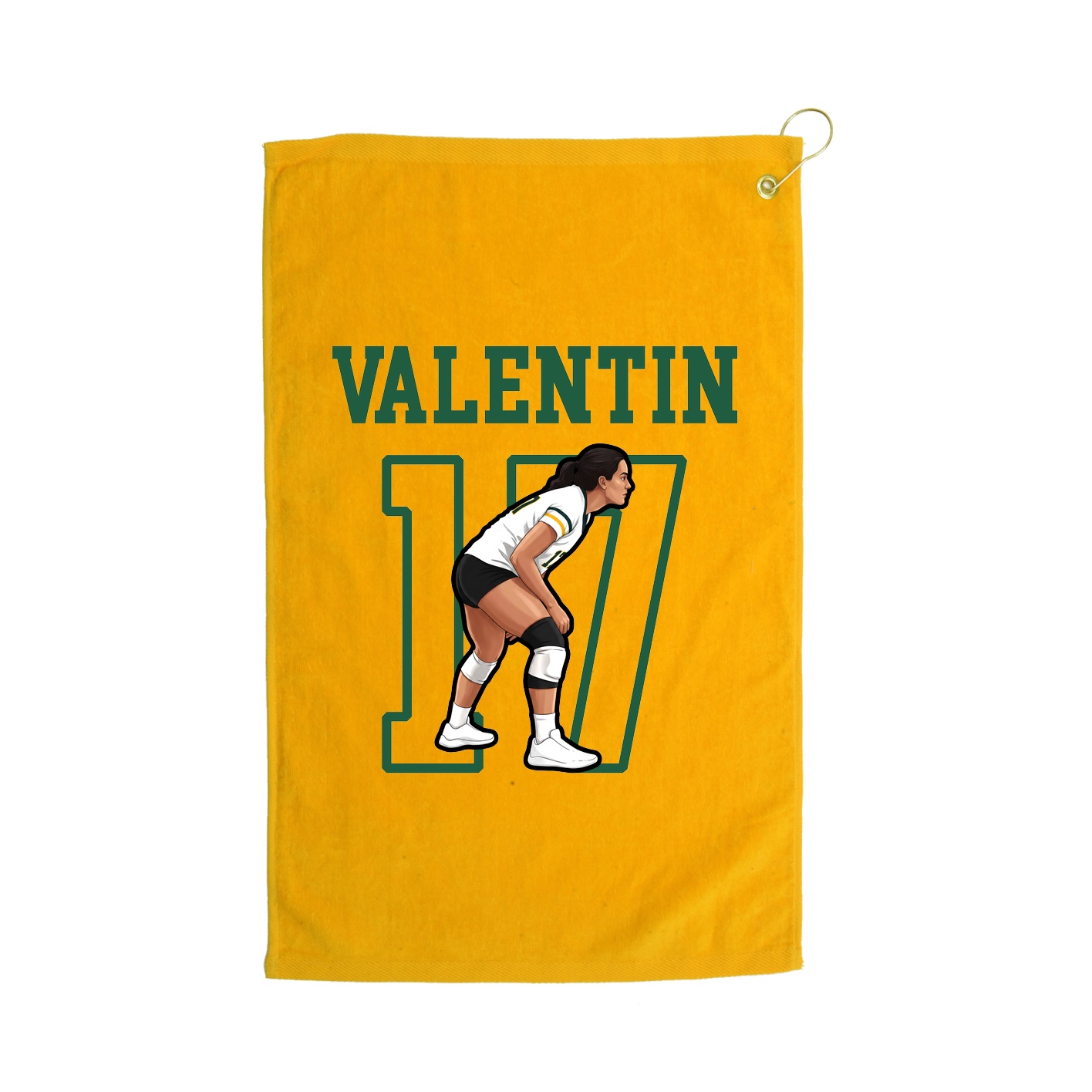 Golf Towel — Shirsey in Gold