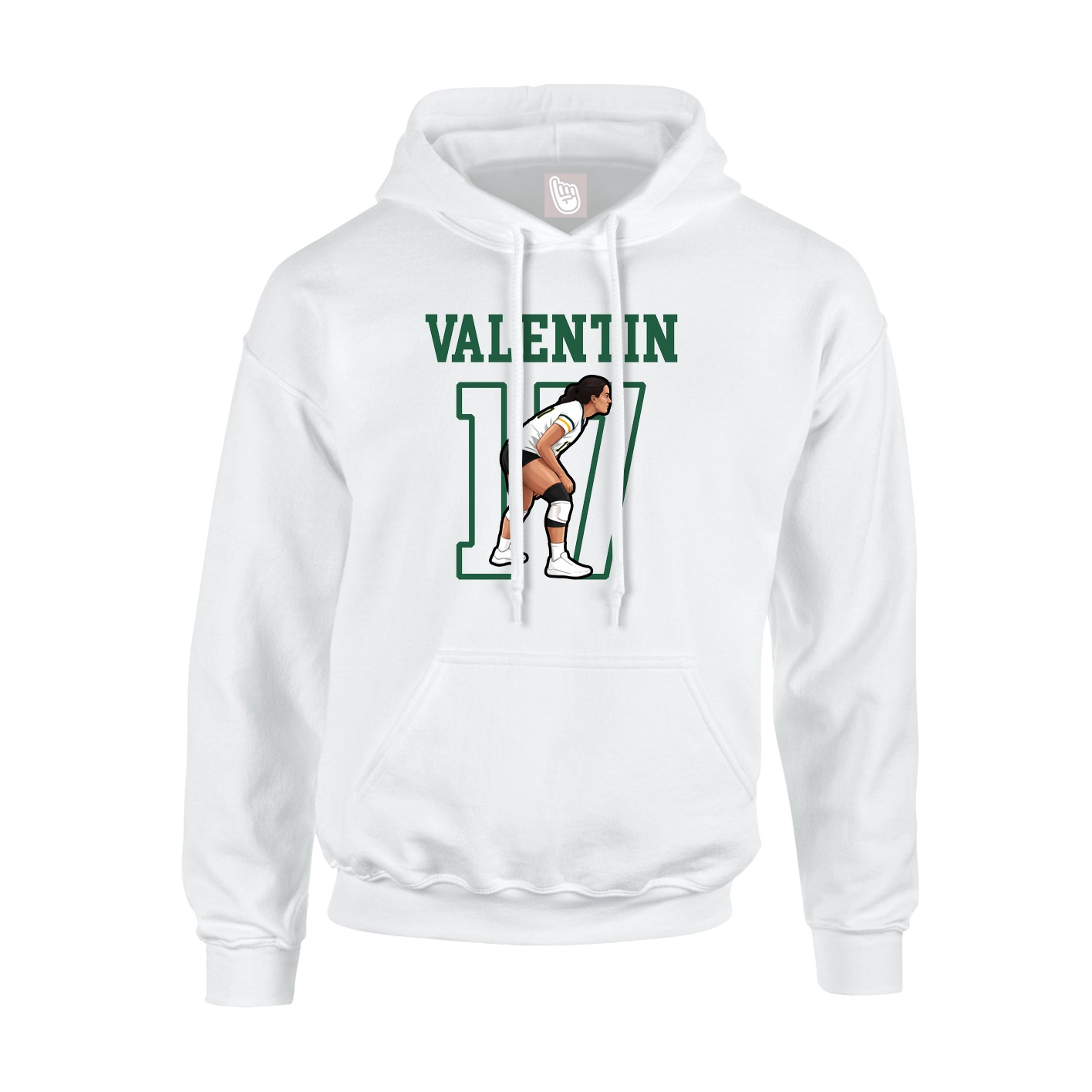 Youth Hoodie — Shirsey in White