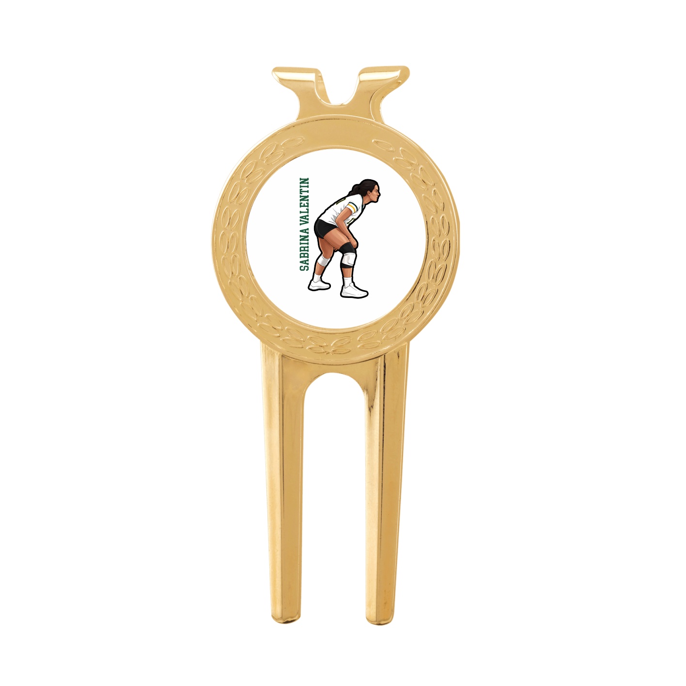 Divot Tool with Ball Marker — Name Vertical in Classic