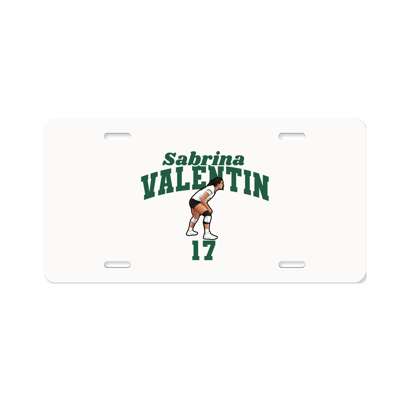 License Plate — Signature Arch in Classic