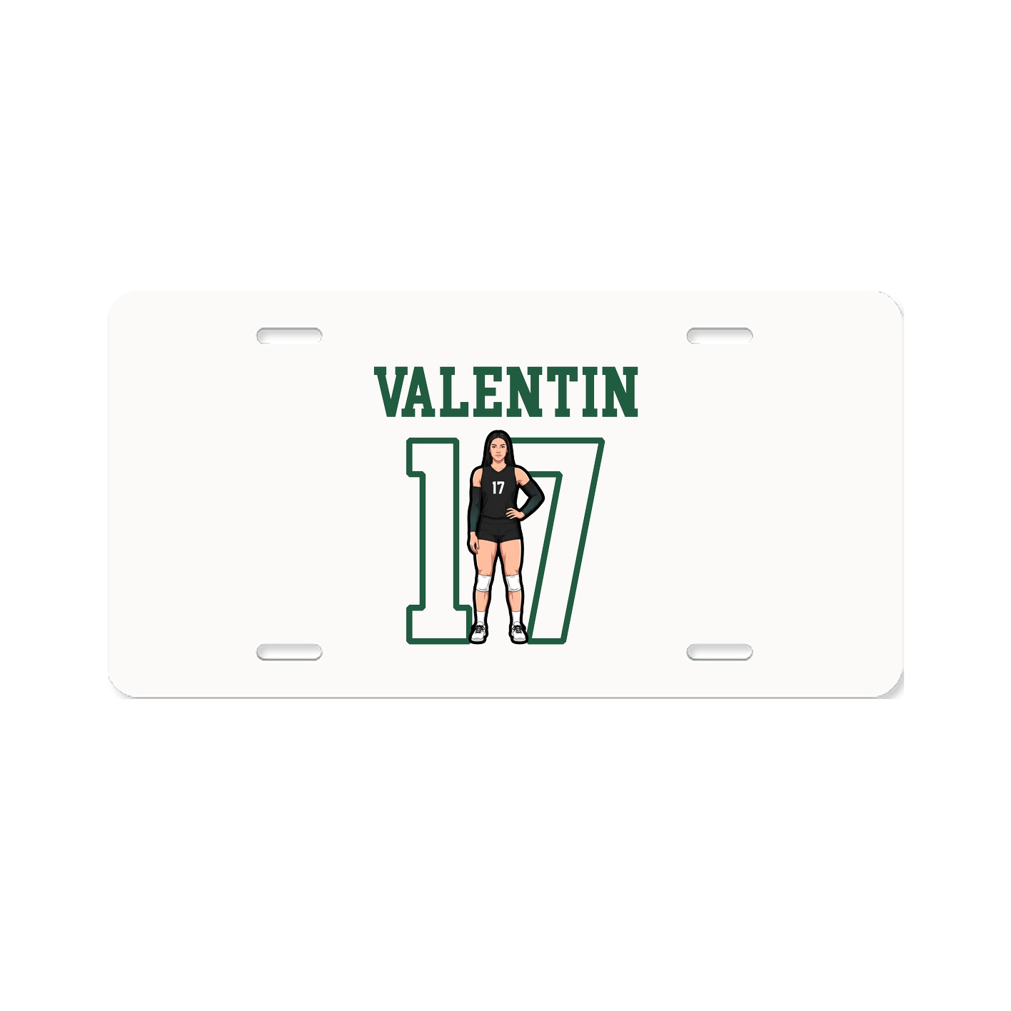 License Plate — Shirsey in Classic