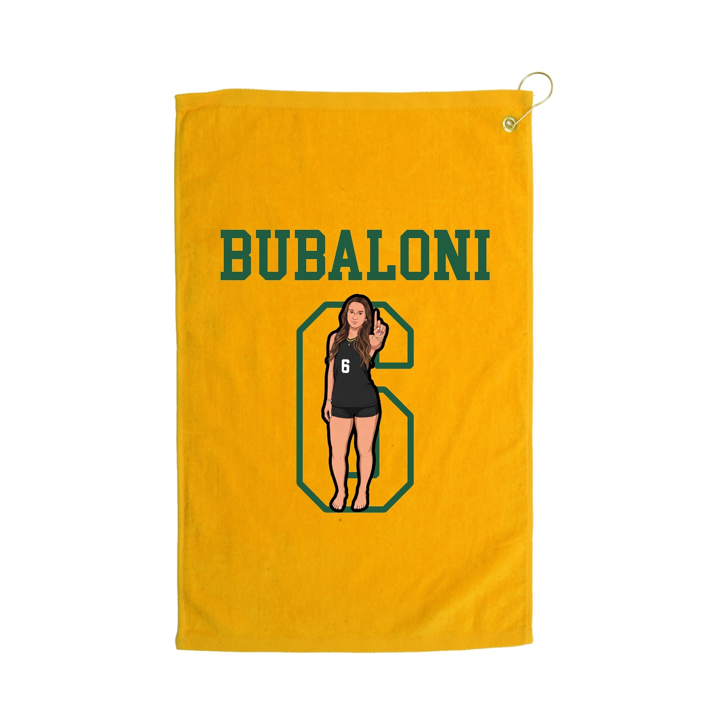 Golf Towel — Shirsey in Gold