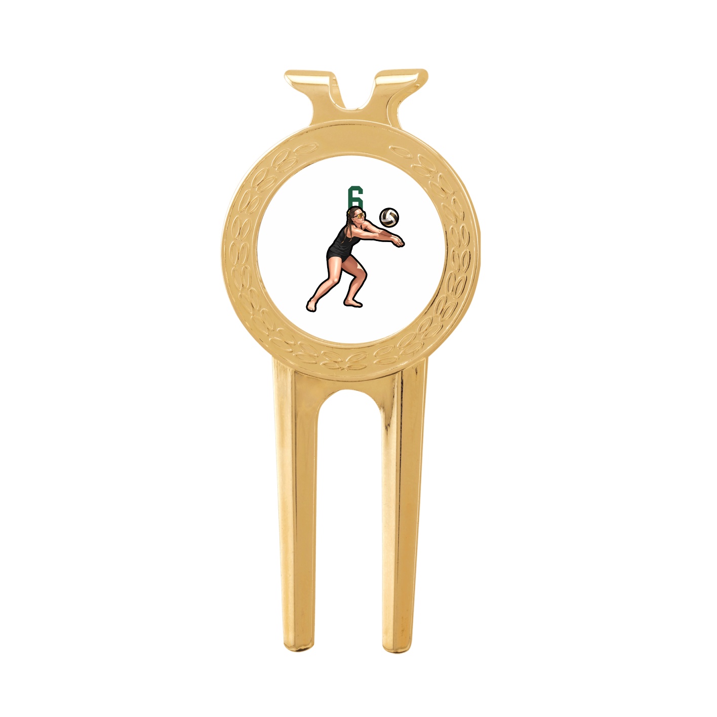 Divot Tool with Ball Marker — Number Top in Classic