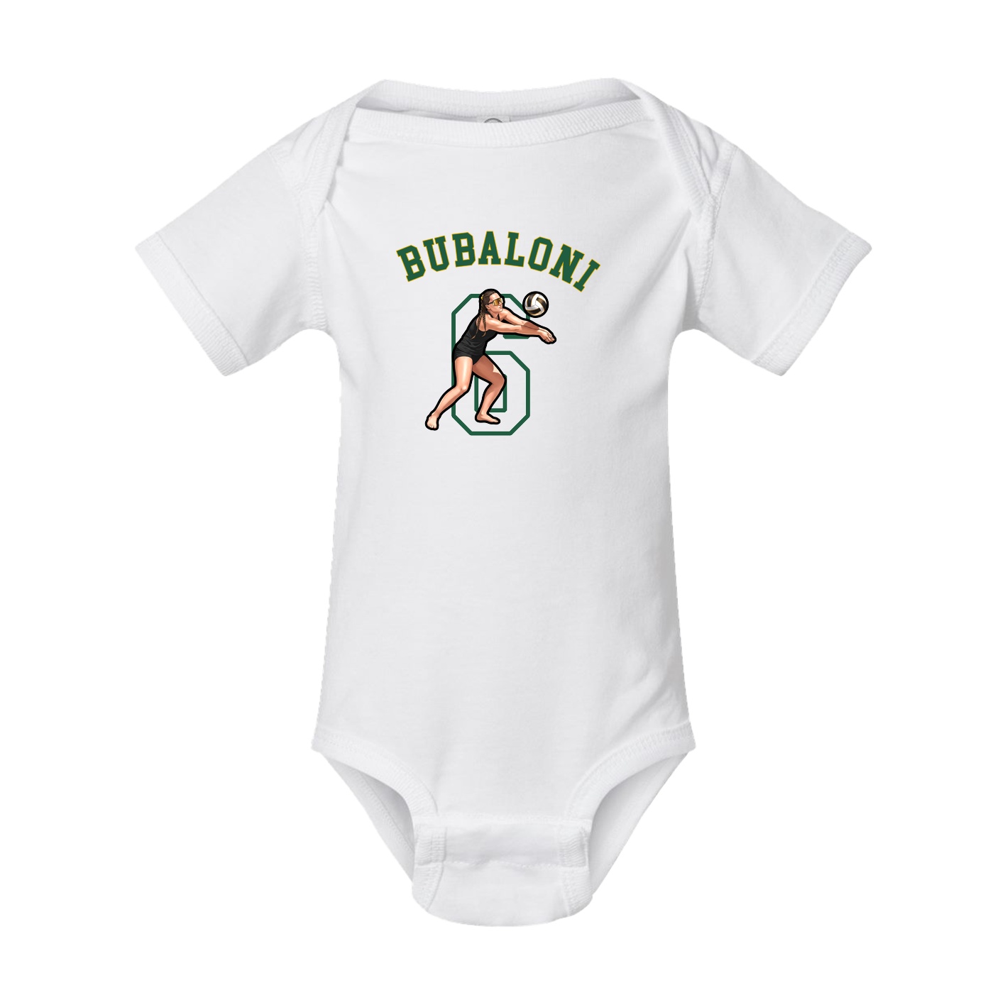 Baby Onesie — Shirsey Arch in White
