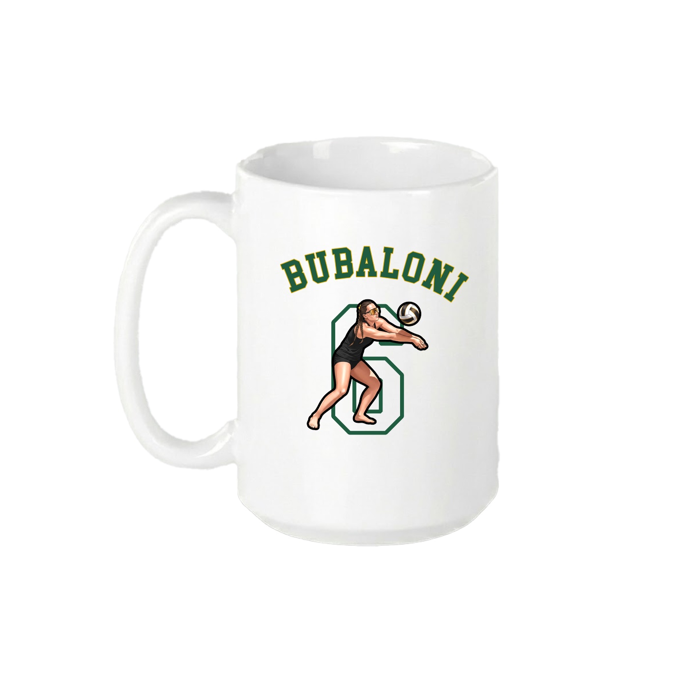 15oz Coffee Mug — Shirsey Arch in White