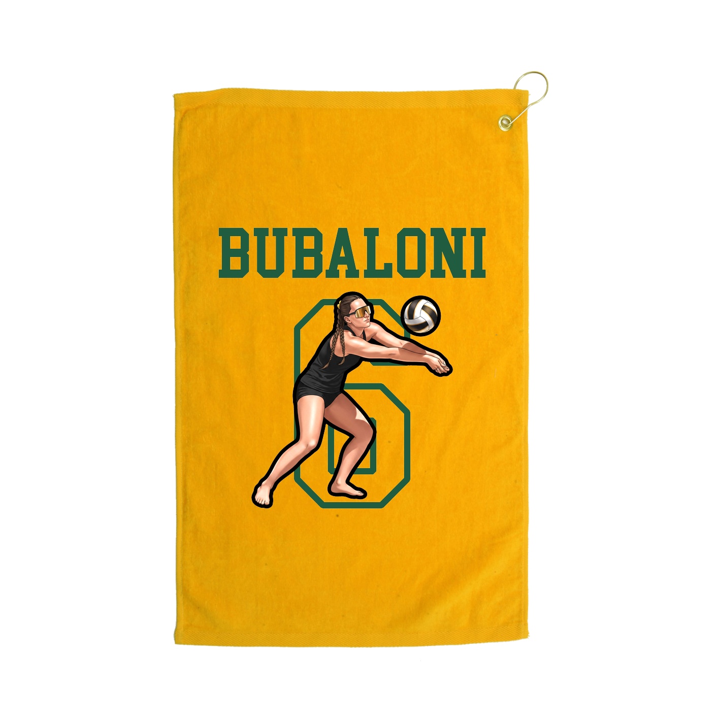 Golf Towel — Shirsey in Gold