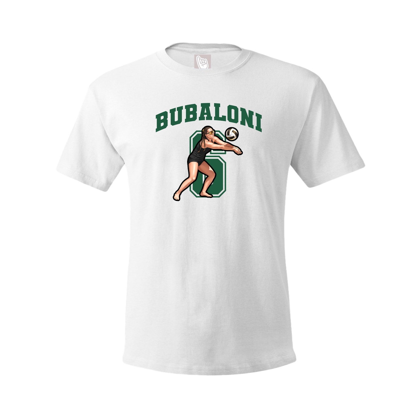 Tee — Number in White