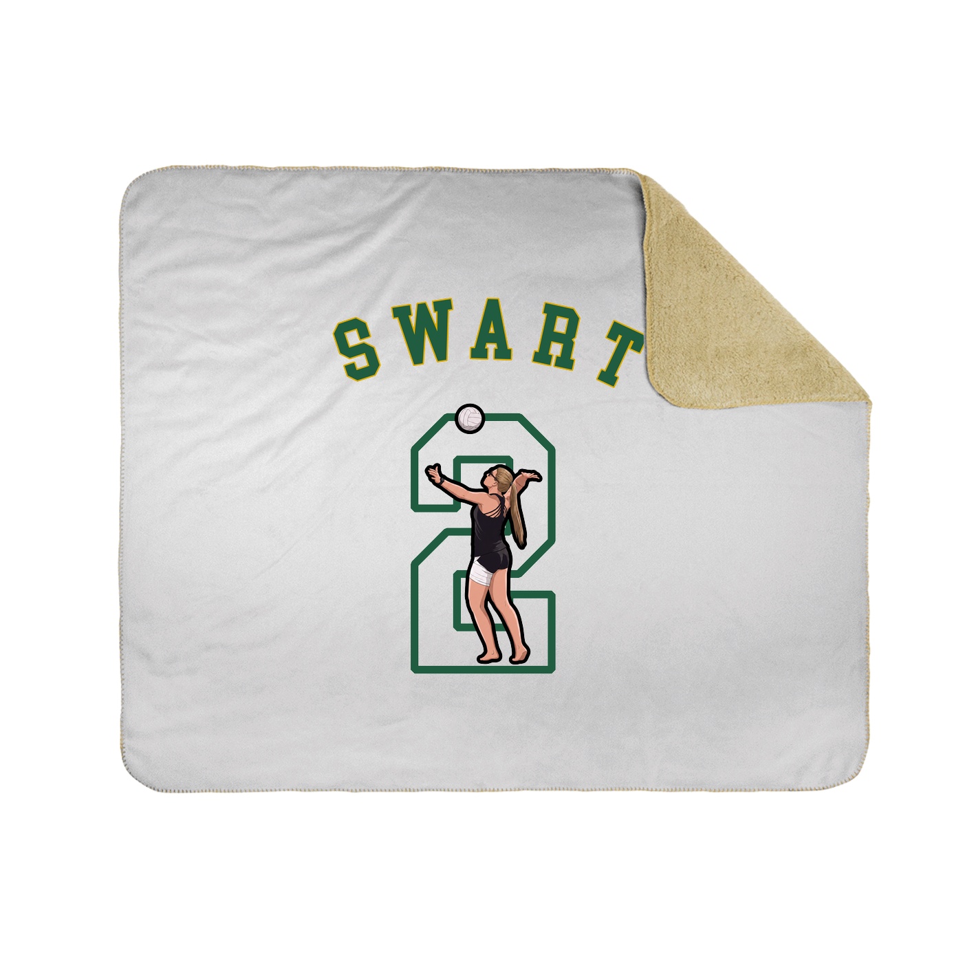 Throw Blanket — Shirsey Arch in White