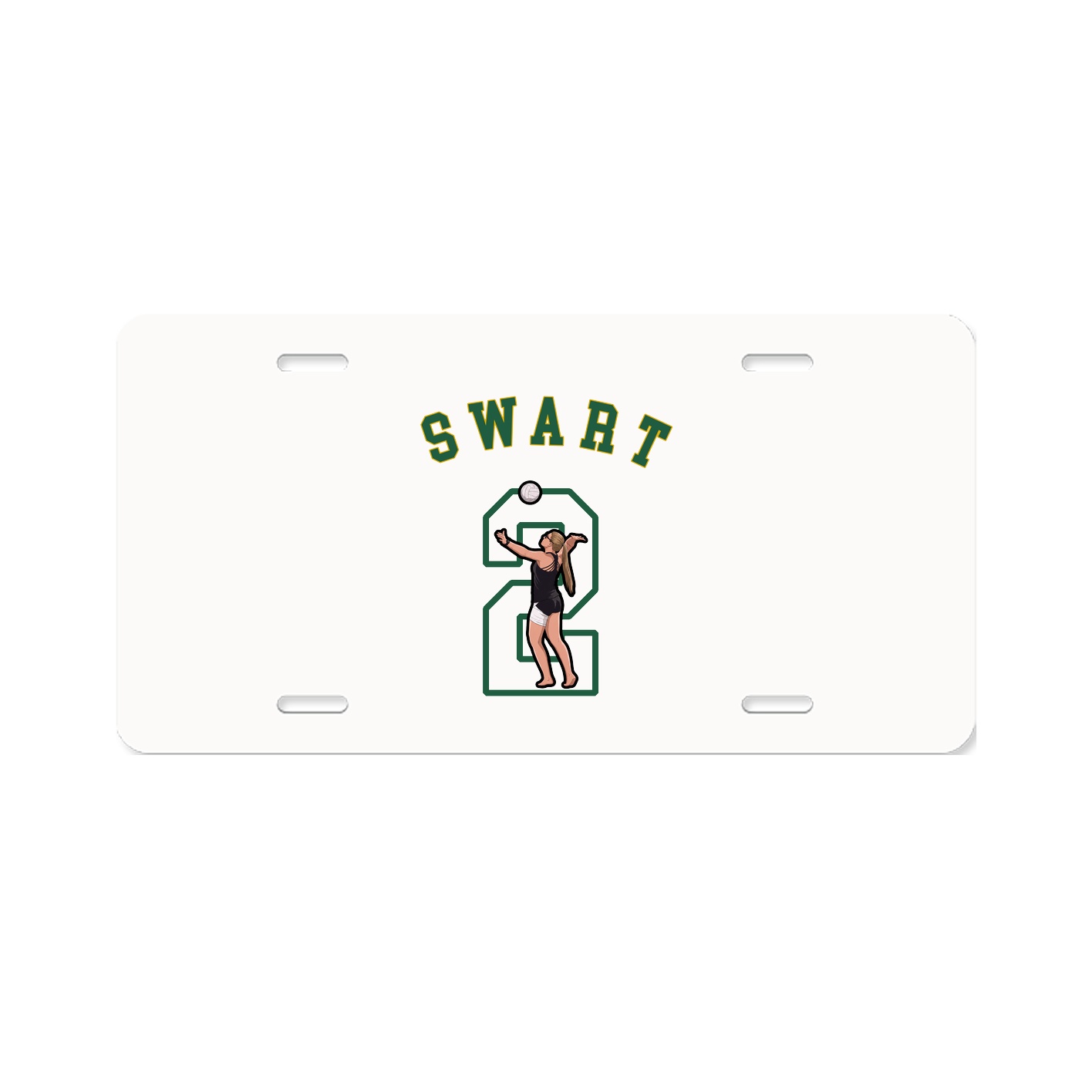 License Plate — Shirsey Arch in Classic