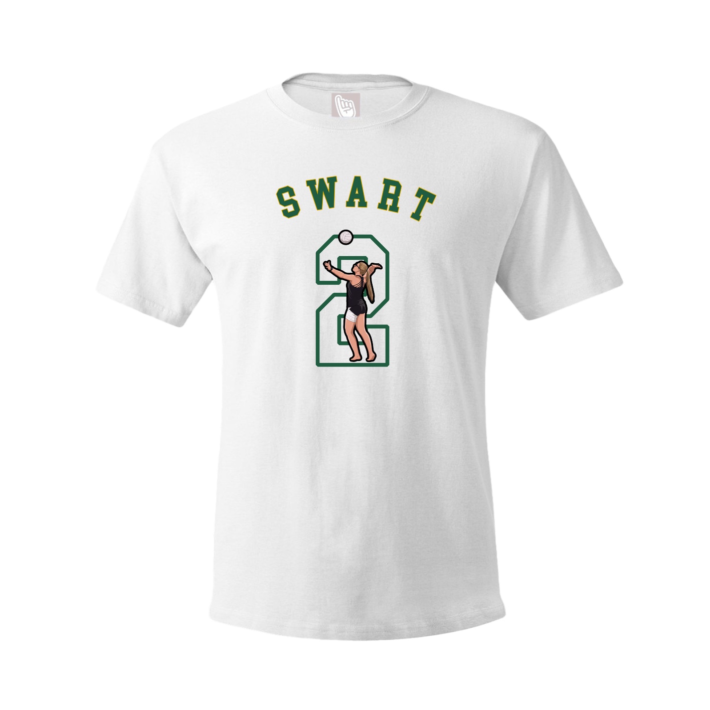Youth Tee — Shirsey Arch in White