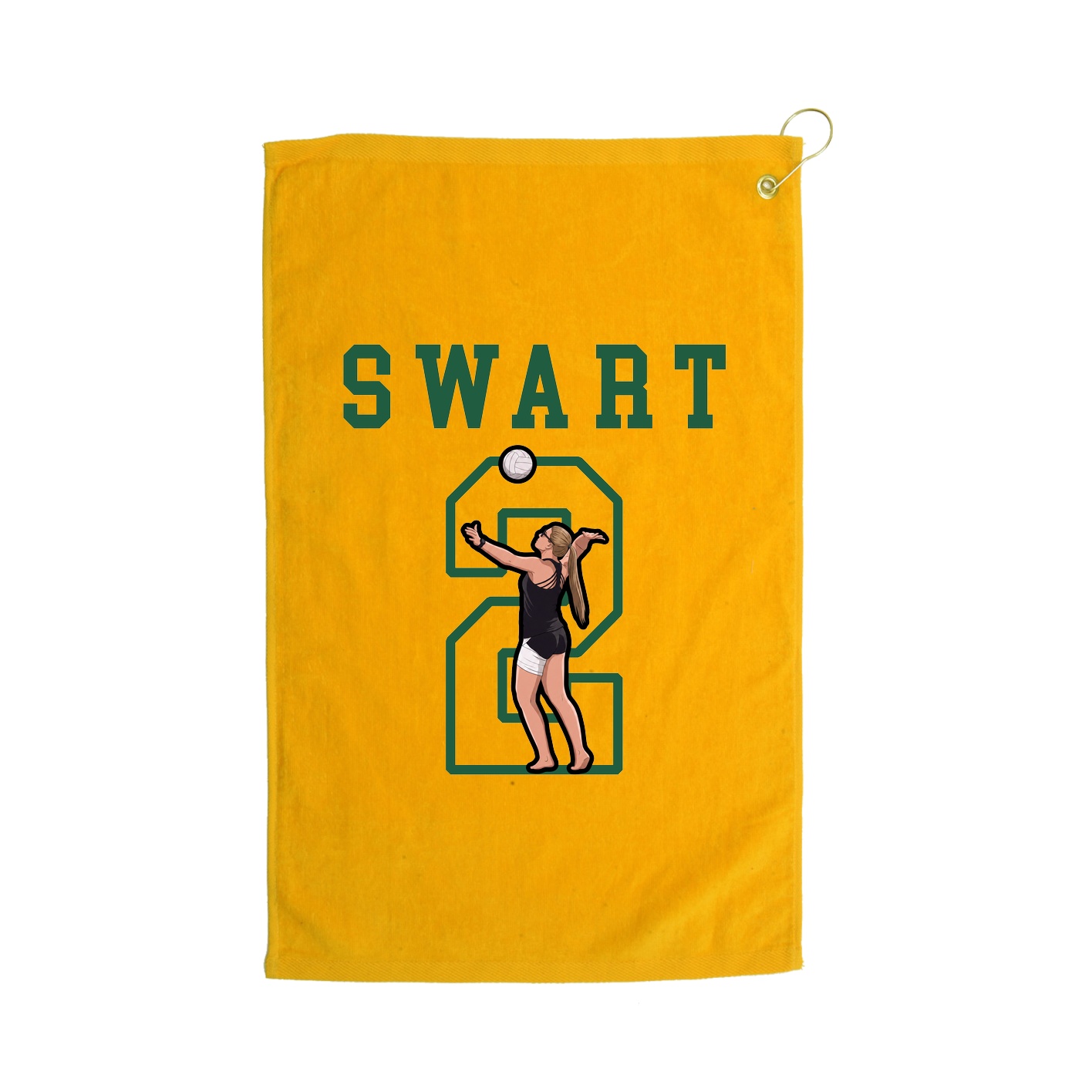 Golf Towel — Shirsey in Gold