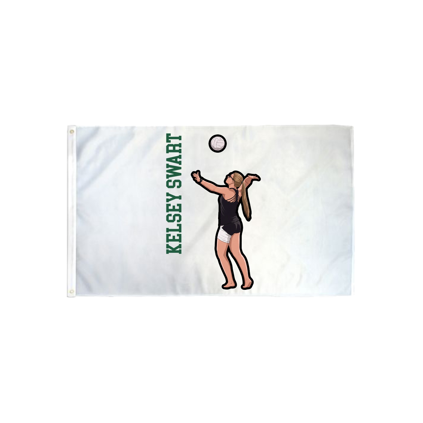3x5 Flag — Name Vertical in Classic