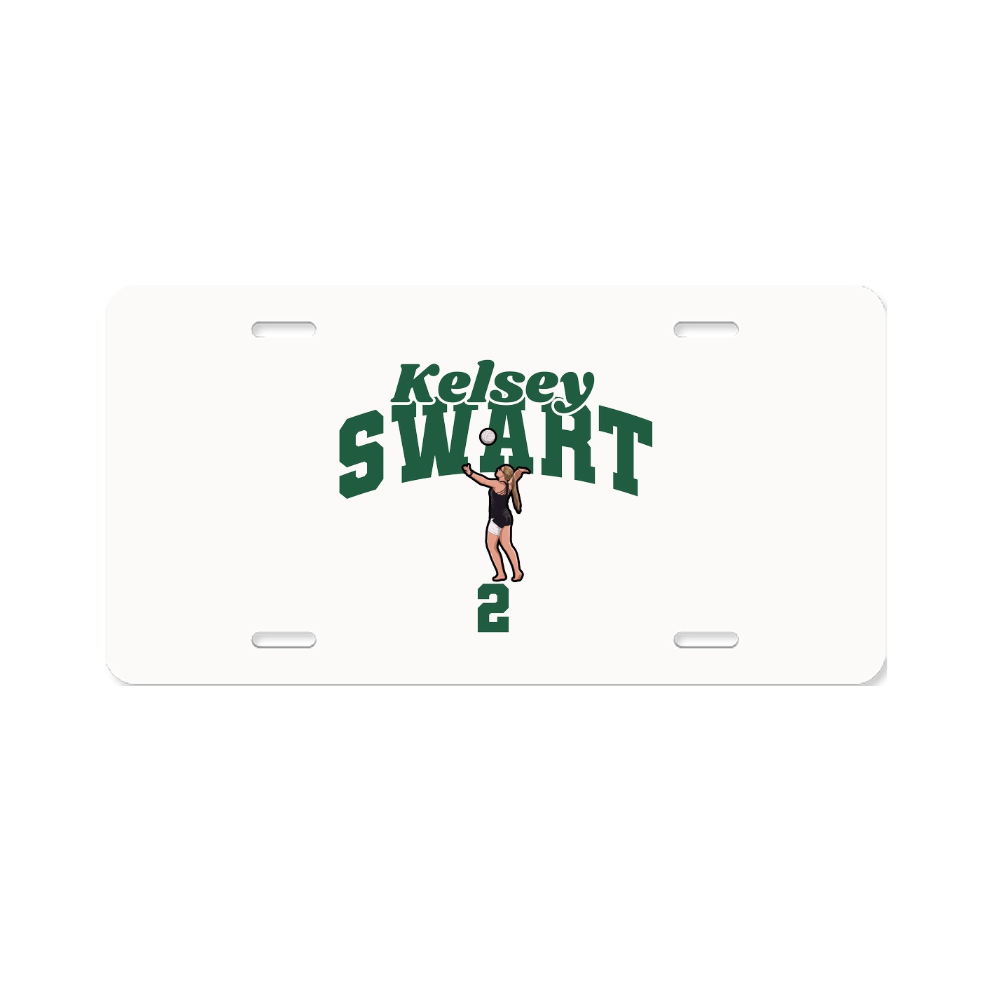 License Plate — Signature Arch in Classic