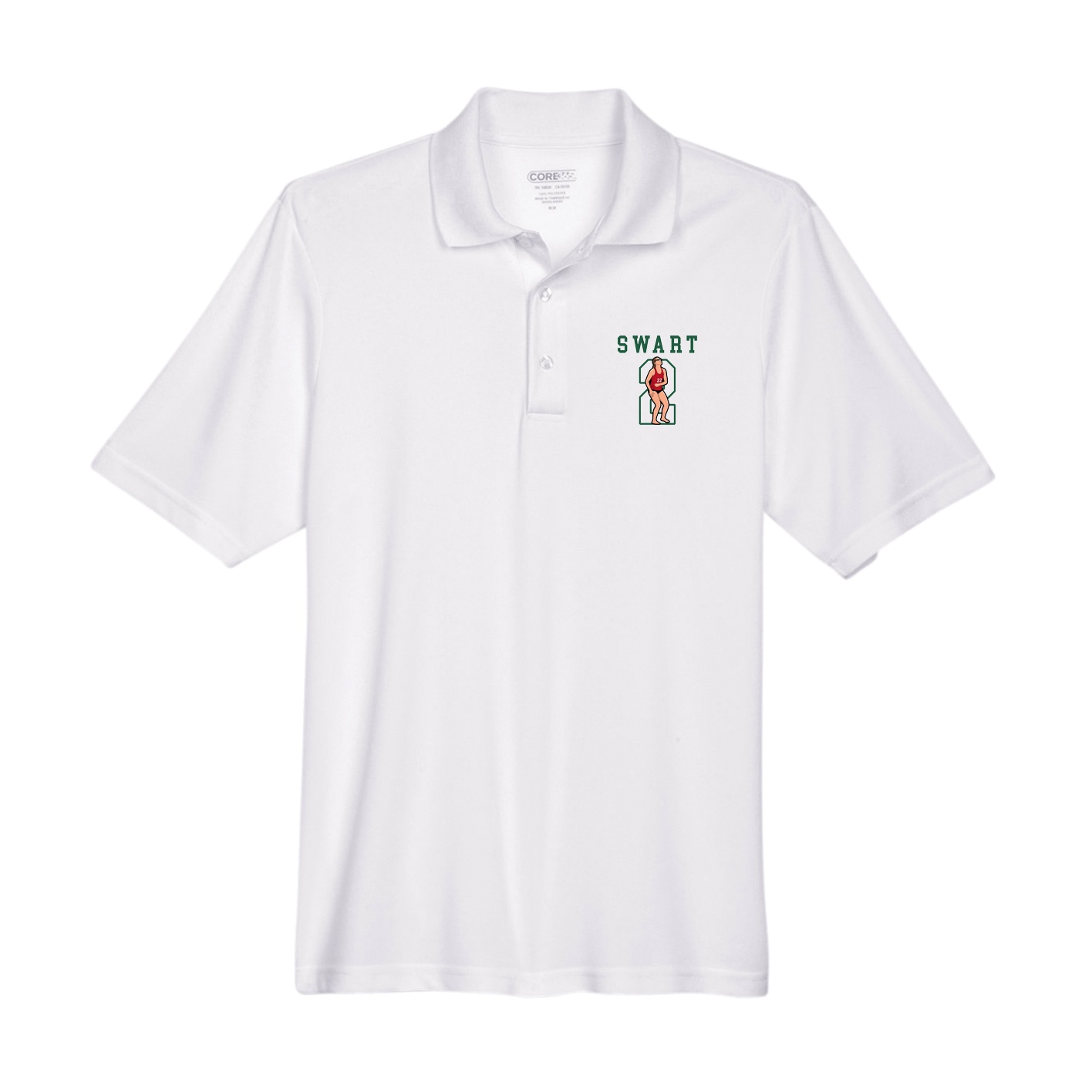 Performance Polo — Shirsey in White