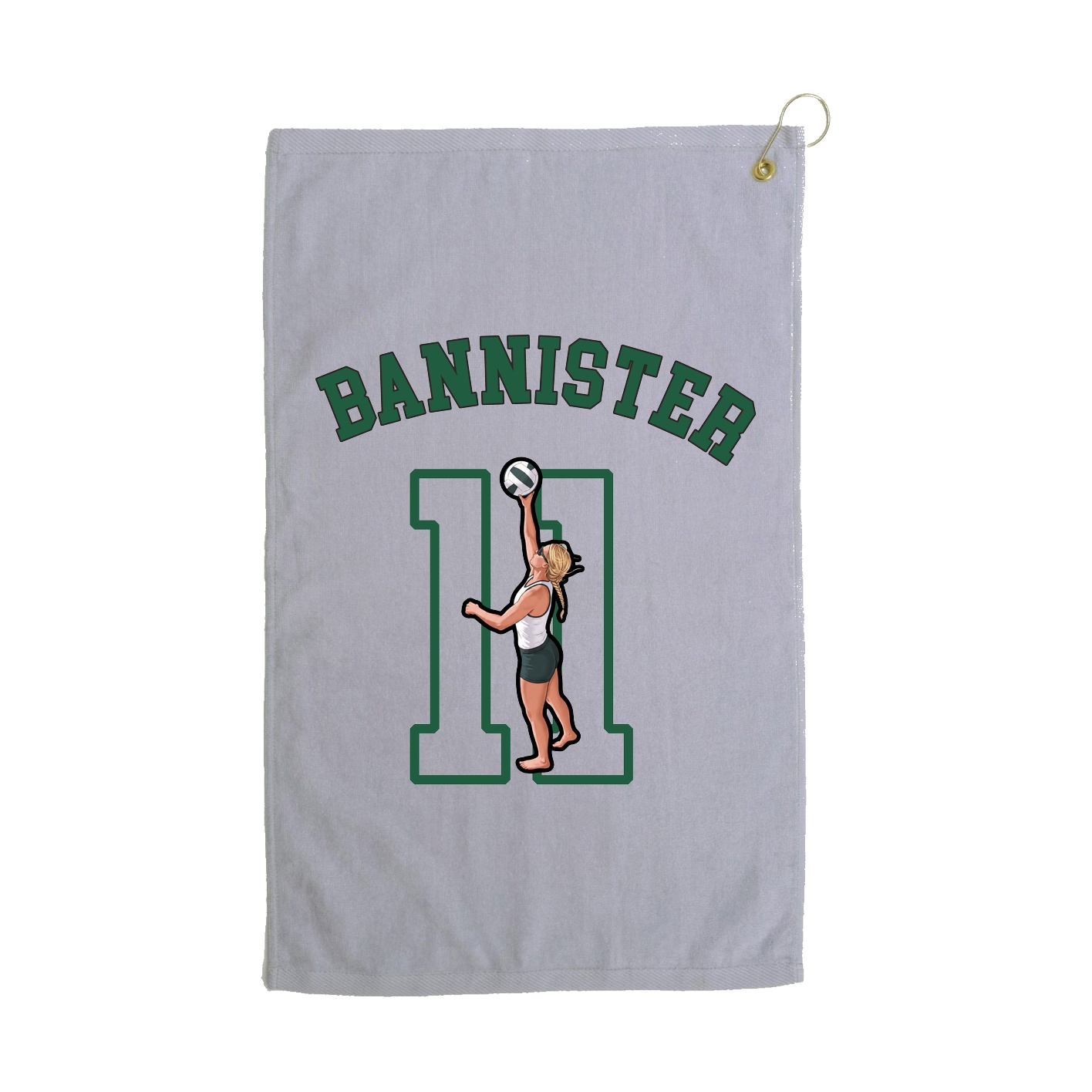 Golf Towel — Shirsey Arch in Grey