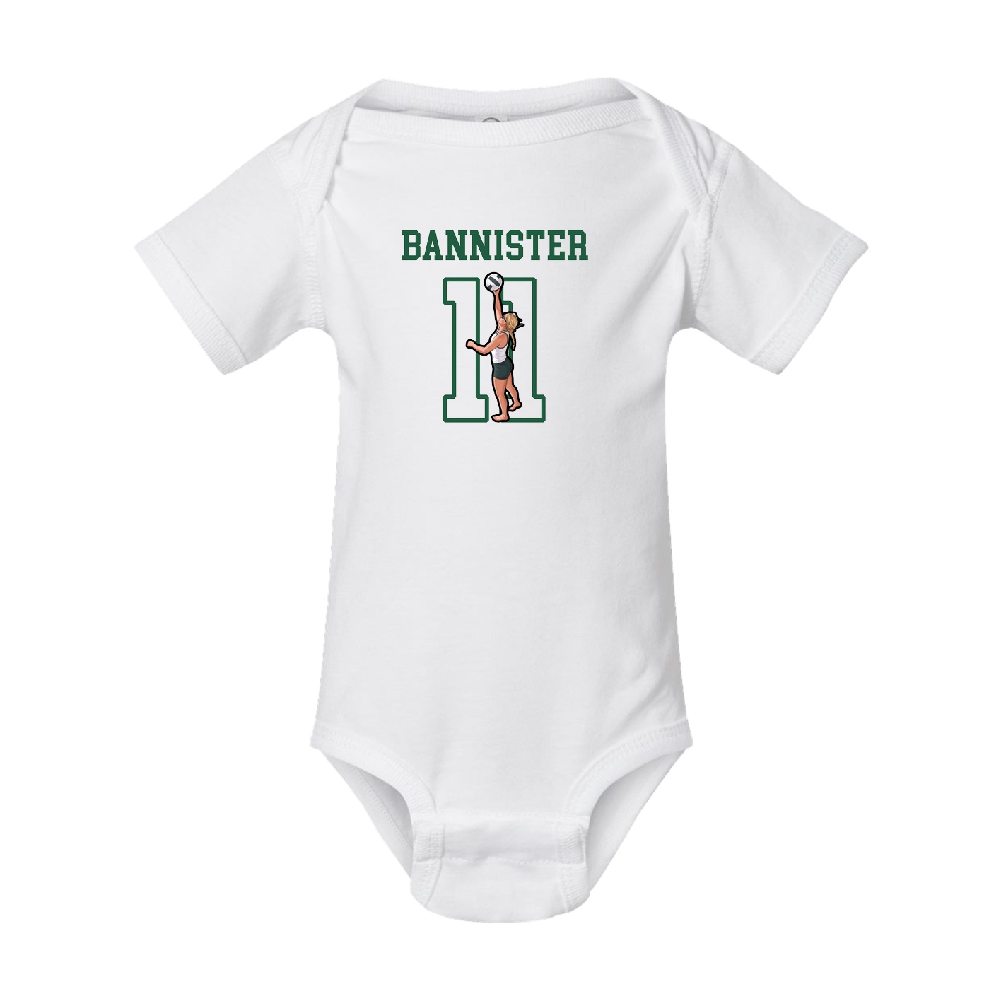 Baby Onesie — Shirsey in White