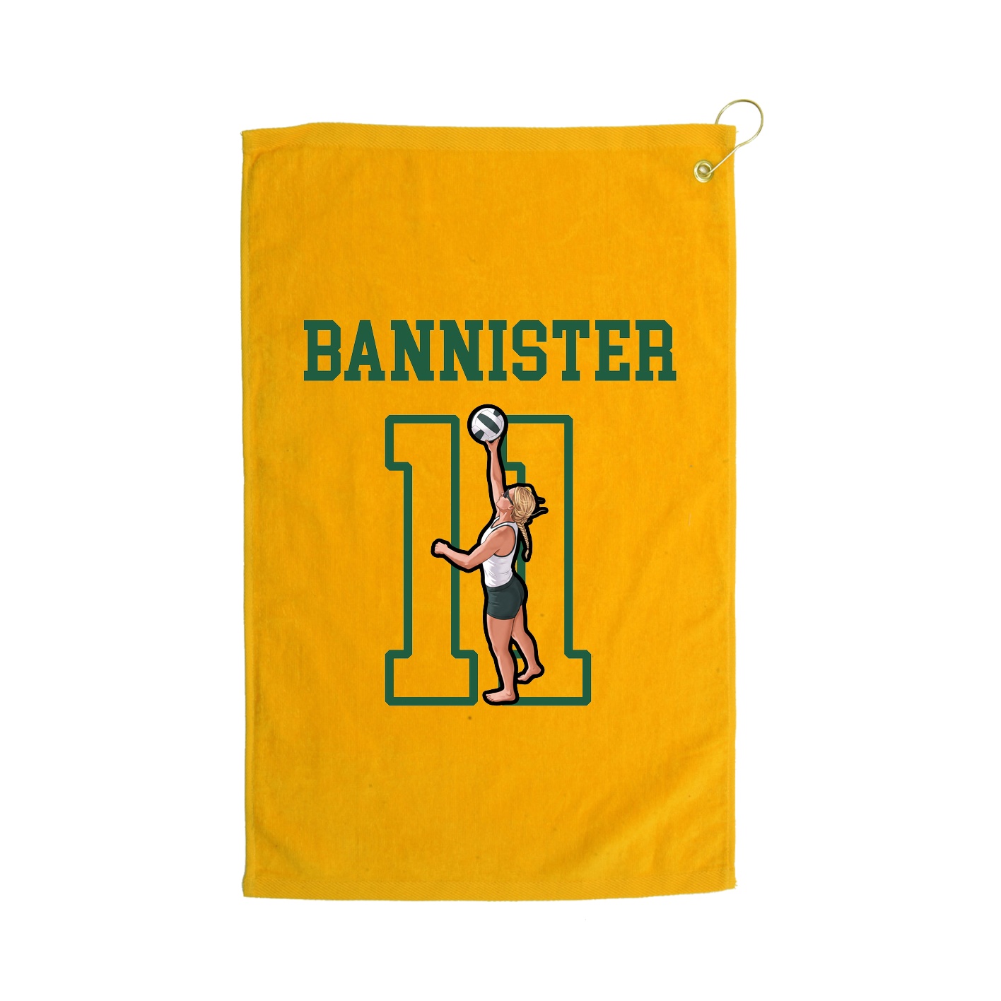 Golf Towel — Shirsey in Gold