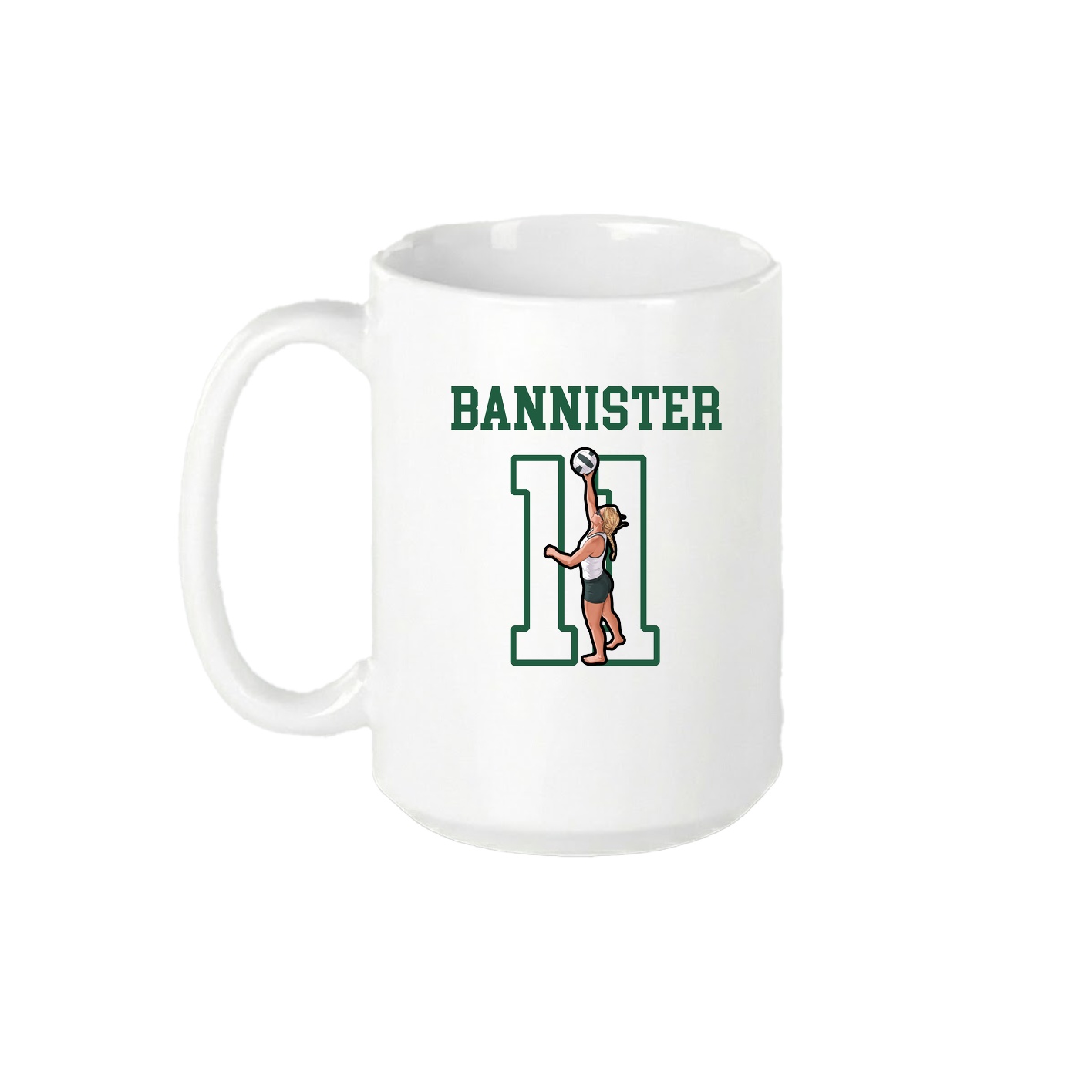 15oz Coffee Mug — Shirsey in White