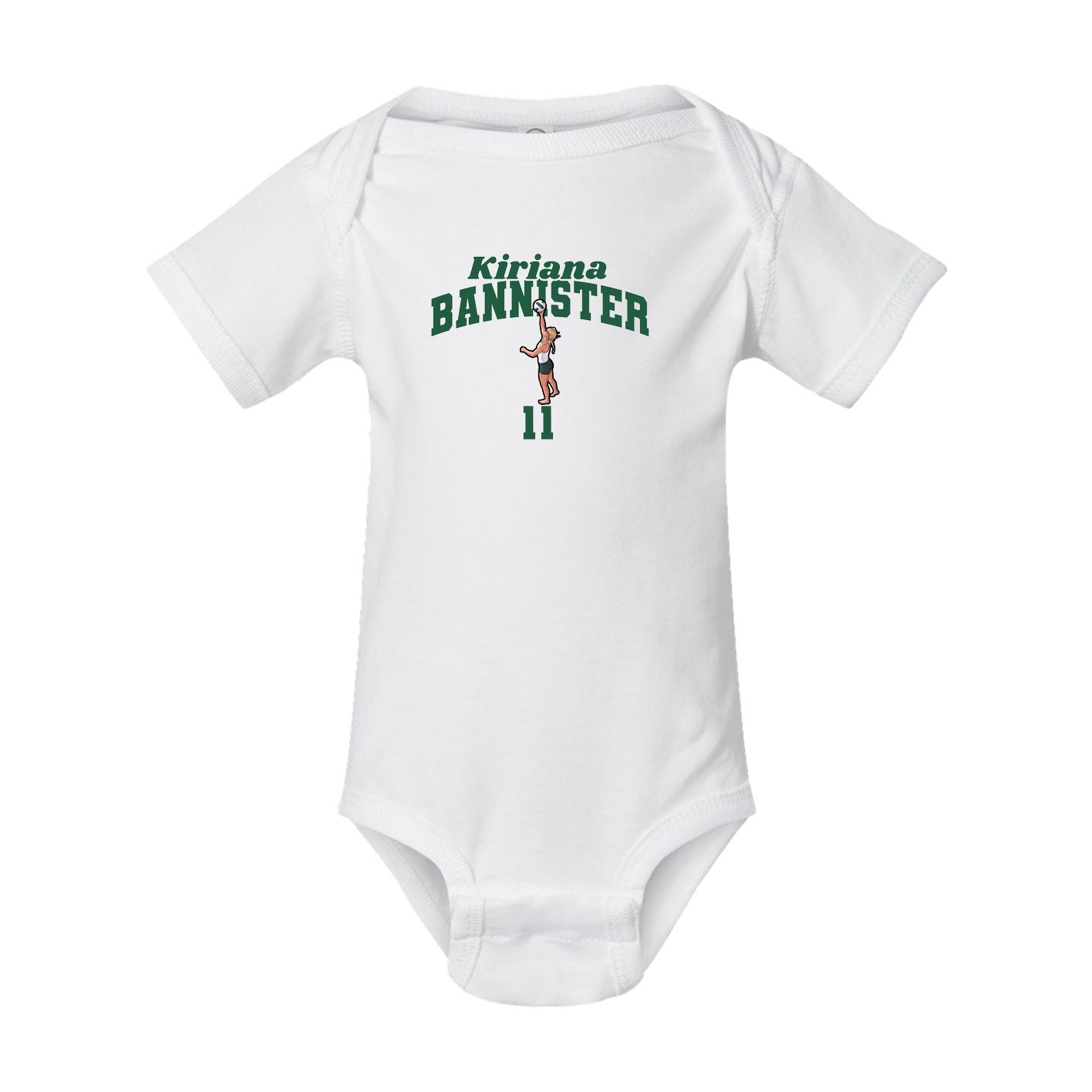 Baby Onesie — Signature Arch in White