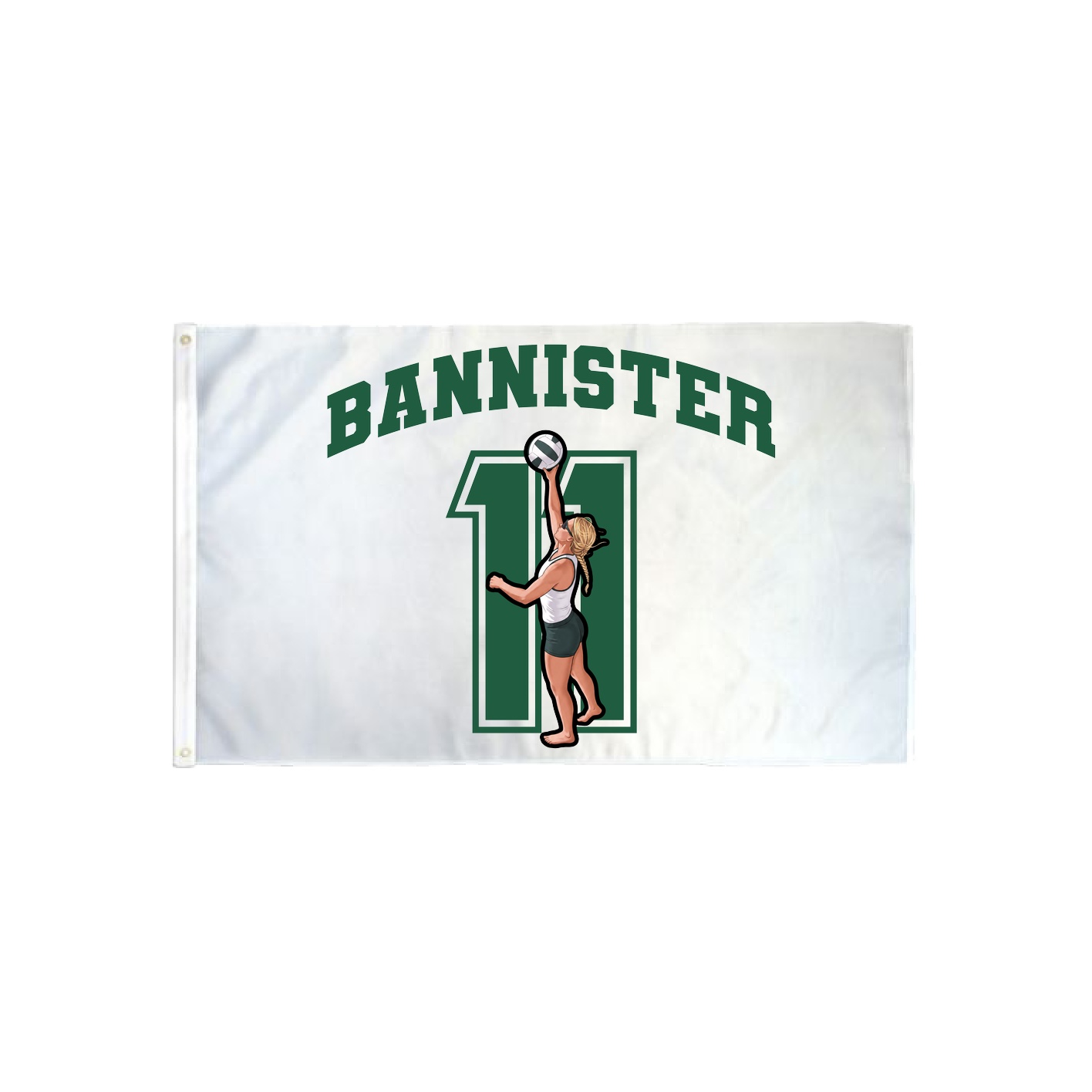 3x5 Flag — Number in Classic