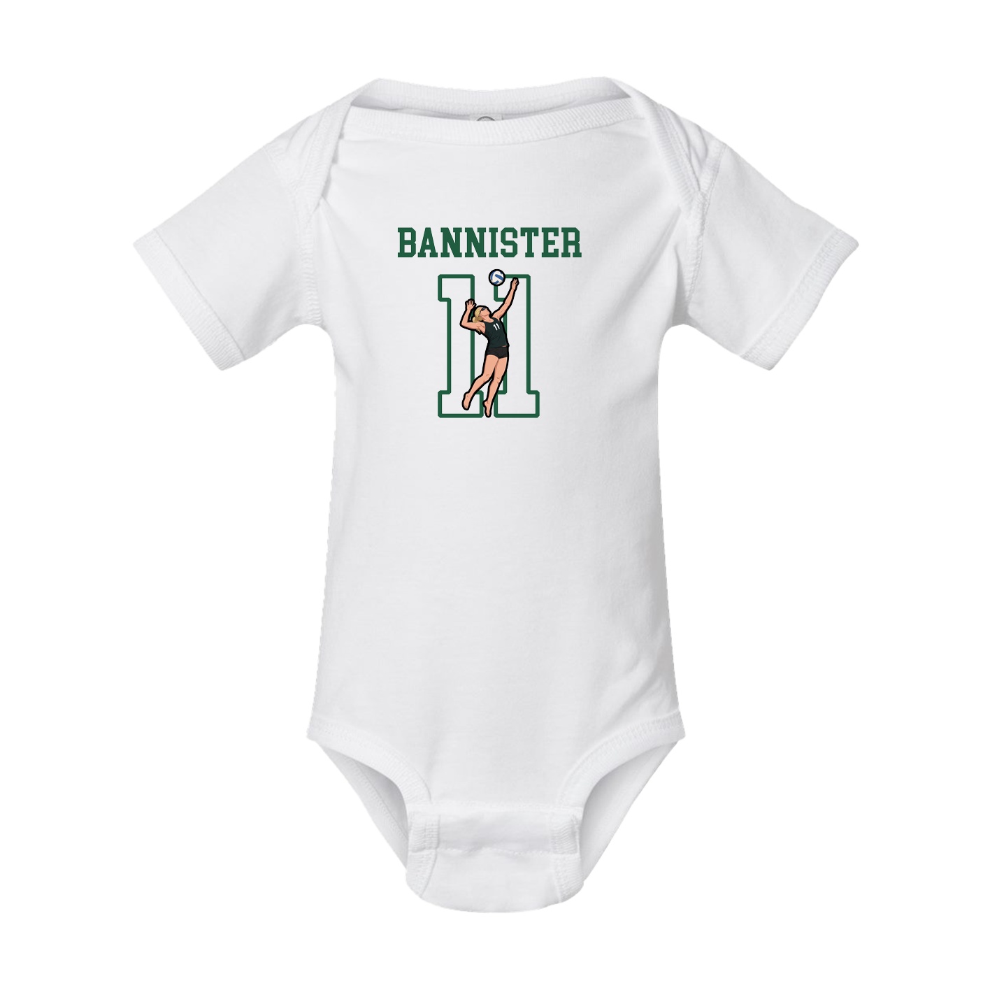 Baby Onesie — Shirsey in White