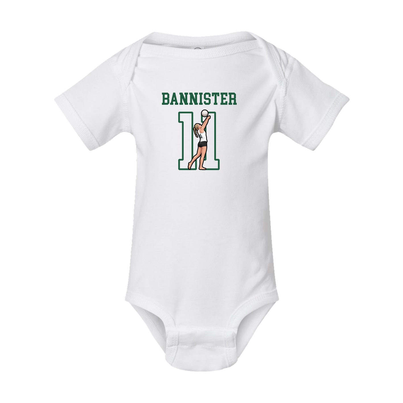 Baby Onesie — Shirsey in White