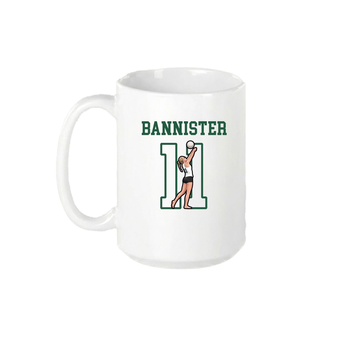 15oz Coffee Mug — Shirsey in White