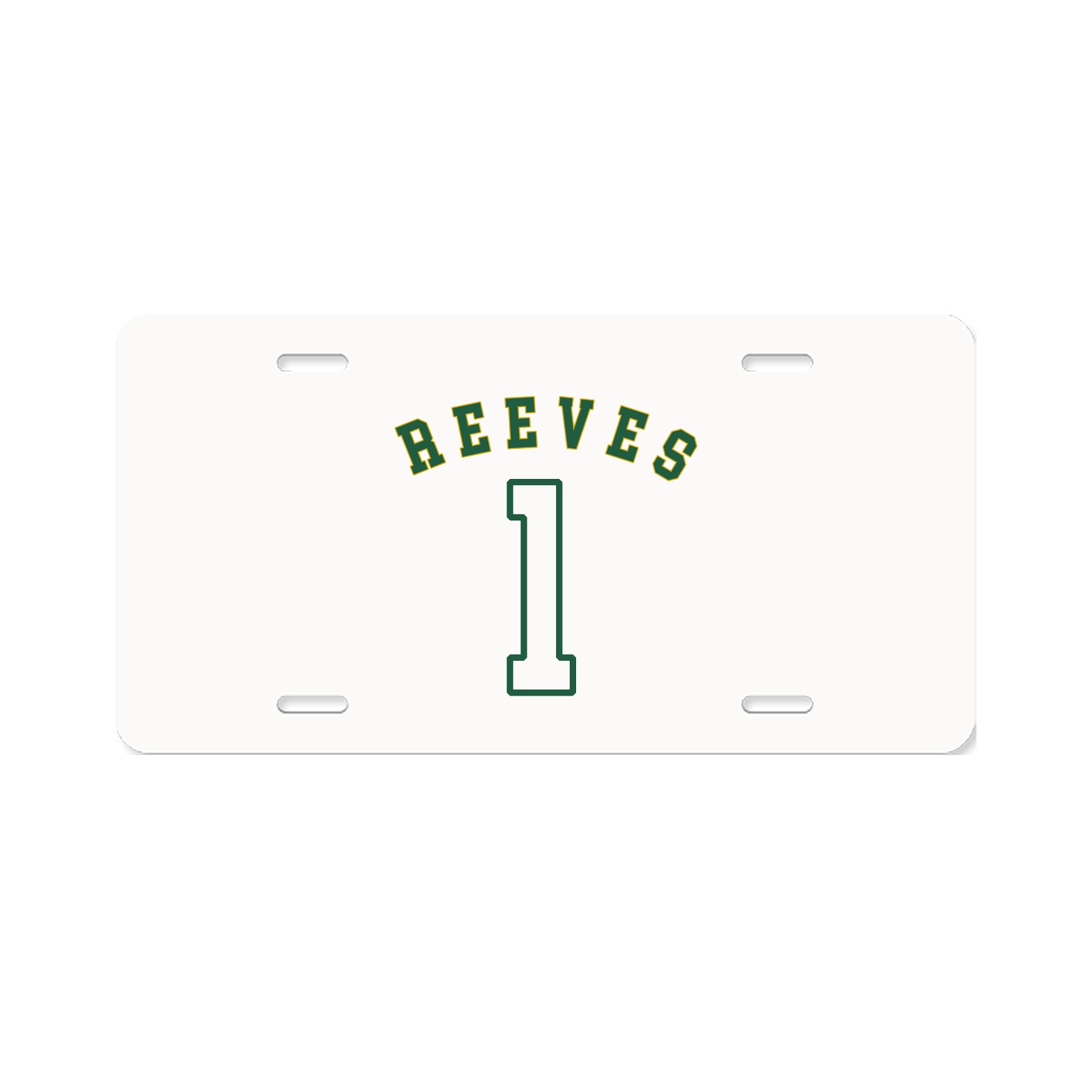 License Plate — Shirsey Arch in Classic