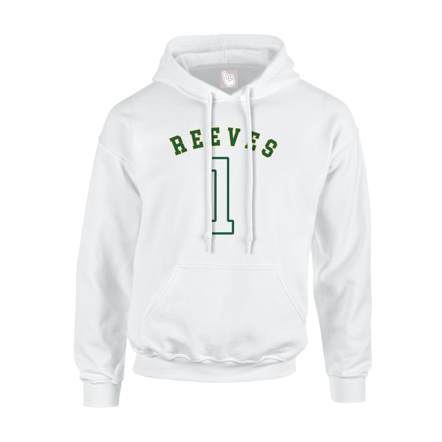 Hoodie — Shirsey Arch in White