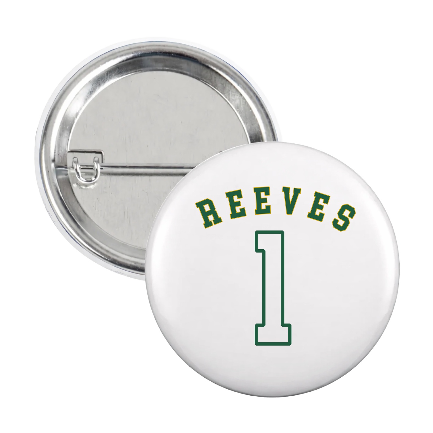 Game Day Button — Shirsey Arch in White