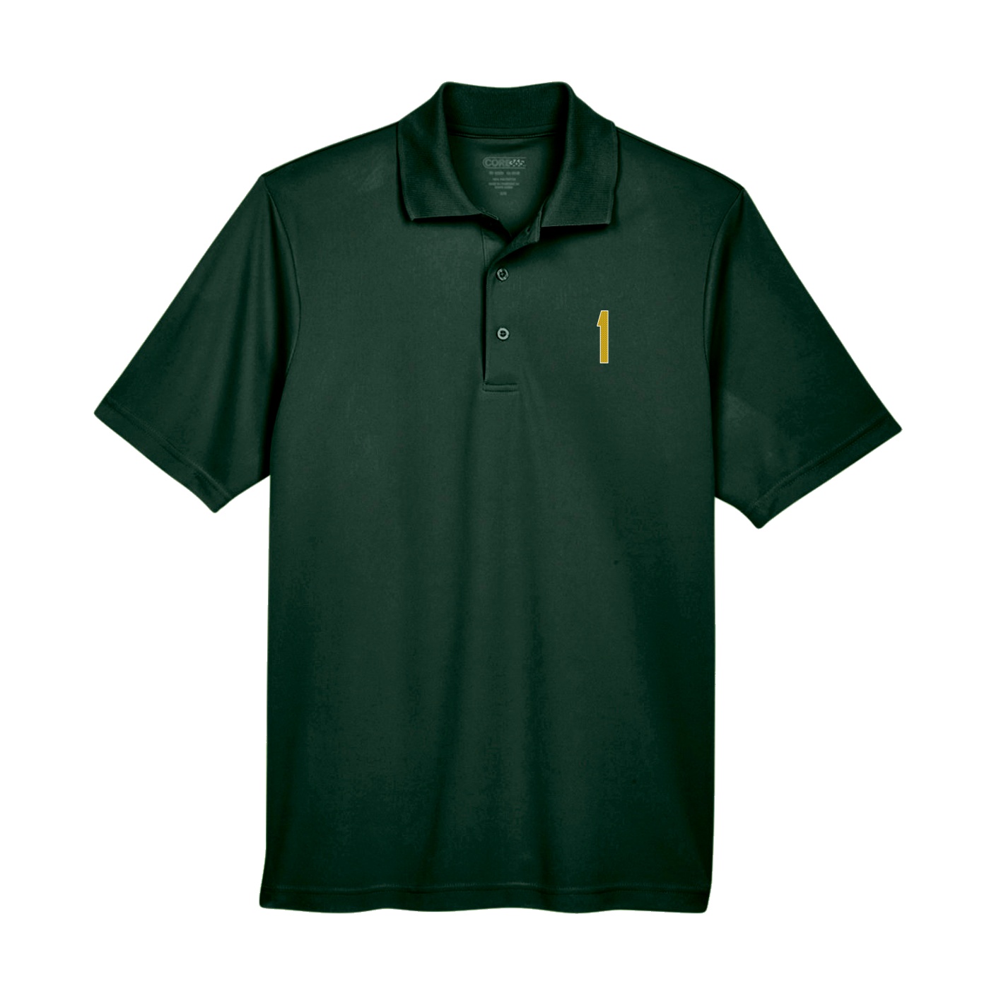 Performance Polo — Front Shirsy in Green