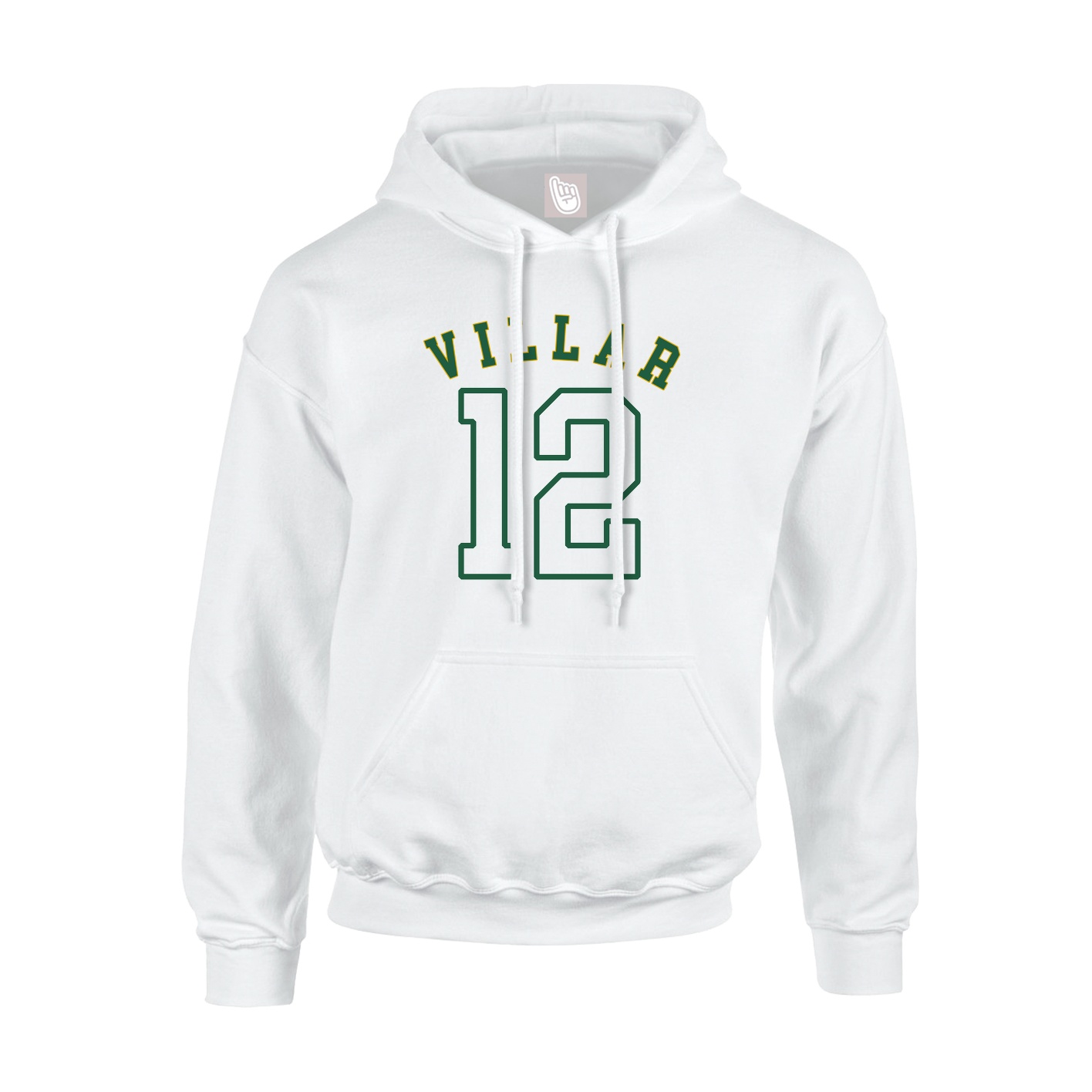 Hoodie — Shirsey Arch in White