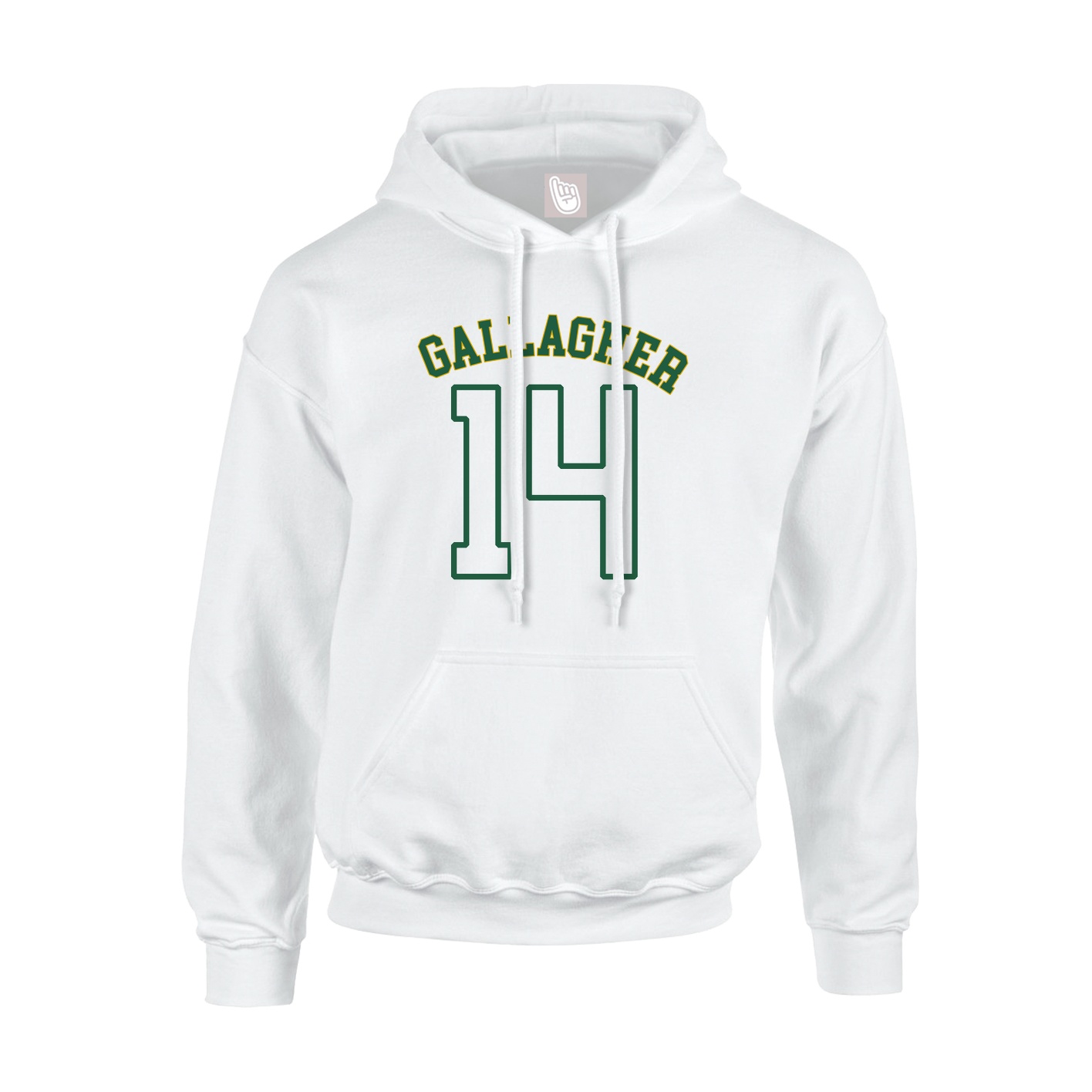 Hoodie — Shirsey Arch in White