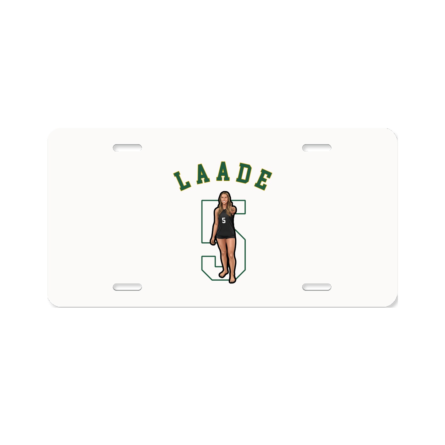 License Plate — Shirsey Arch in Classic