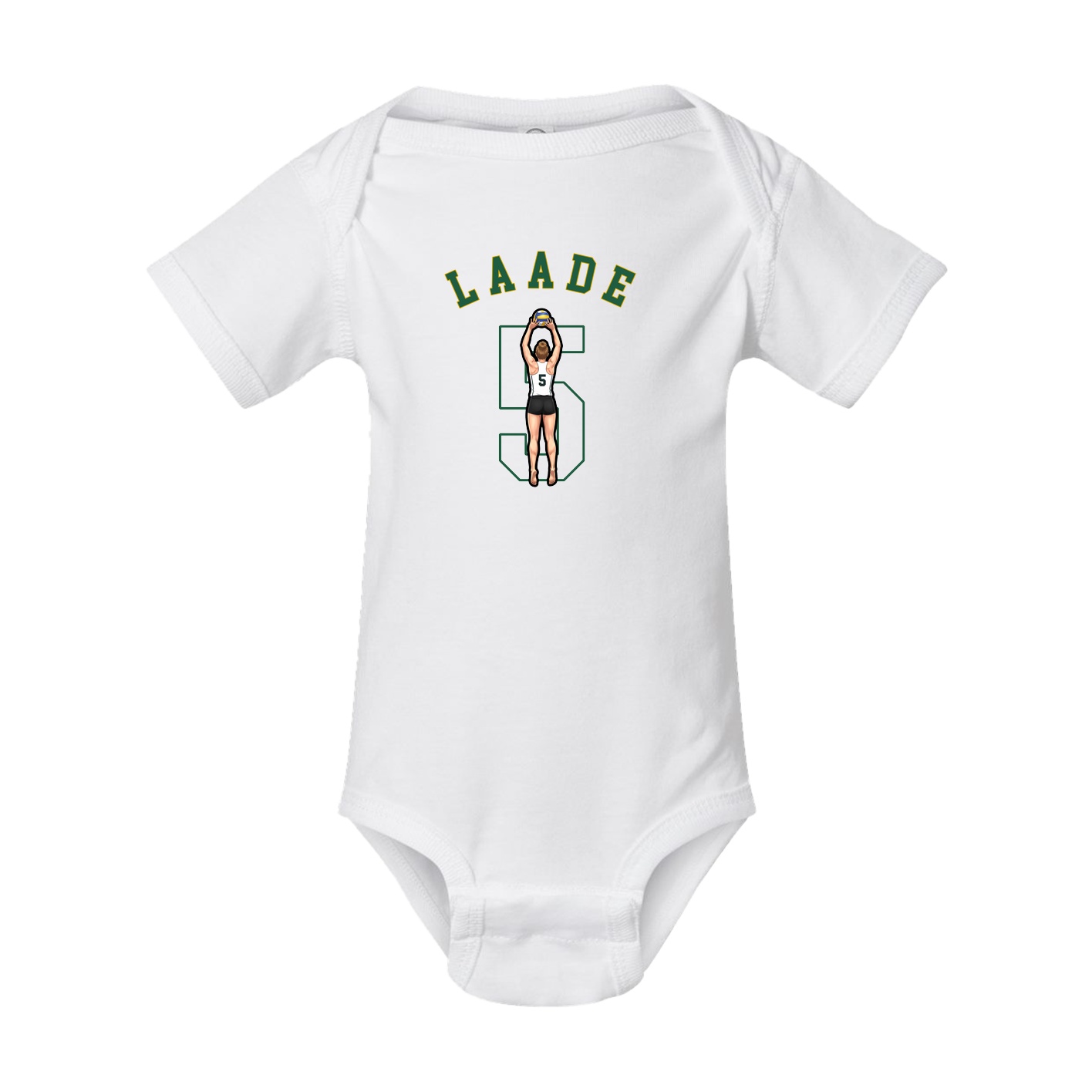Baby Onesie — Shirsey Arch in White