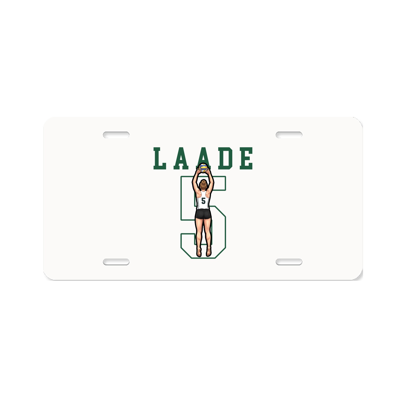 License Plate — Shirsey in Classic