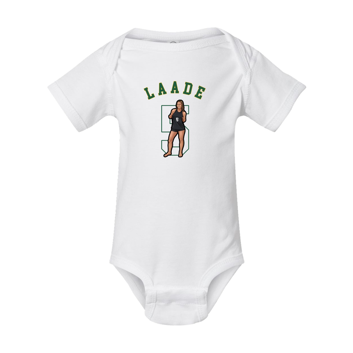 Baby Onesie — Shirsey Arch in White