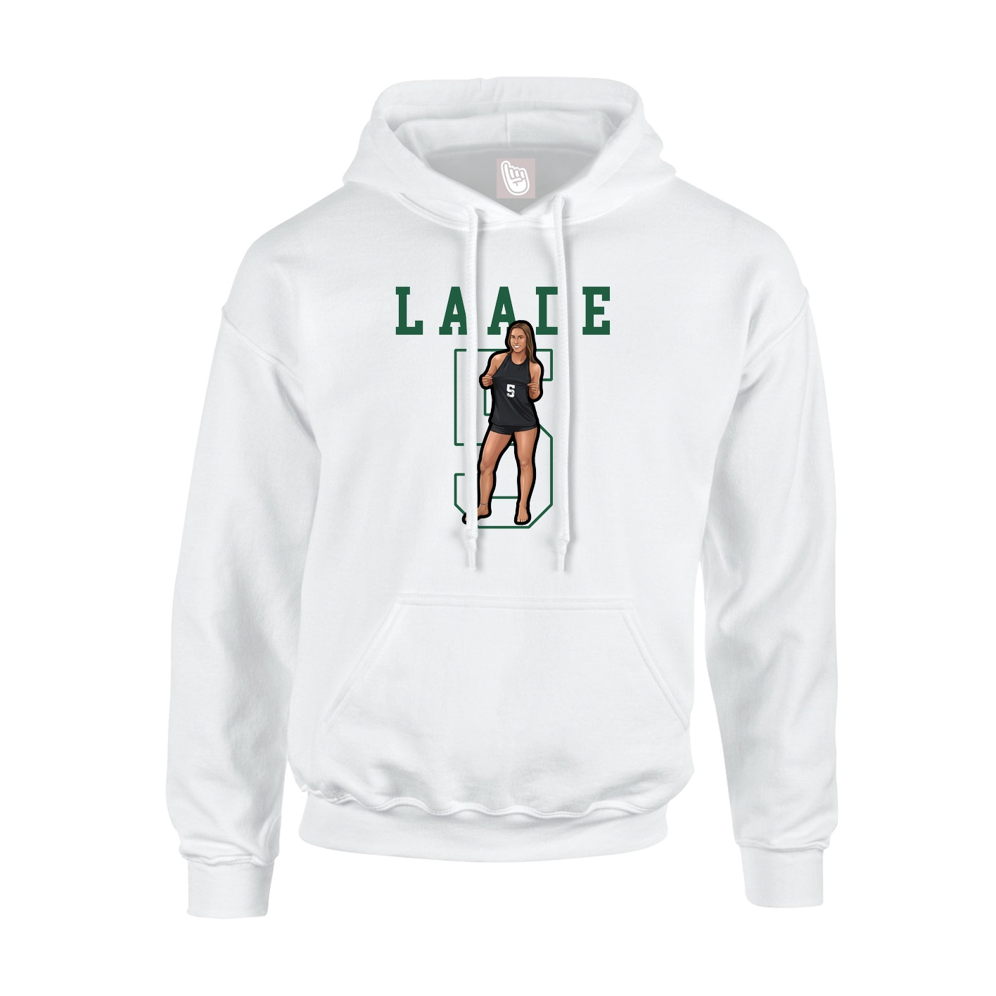 Youth Hoodie — Shirsey in White